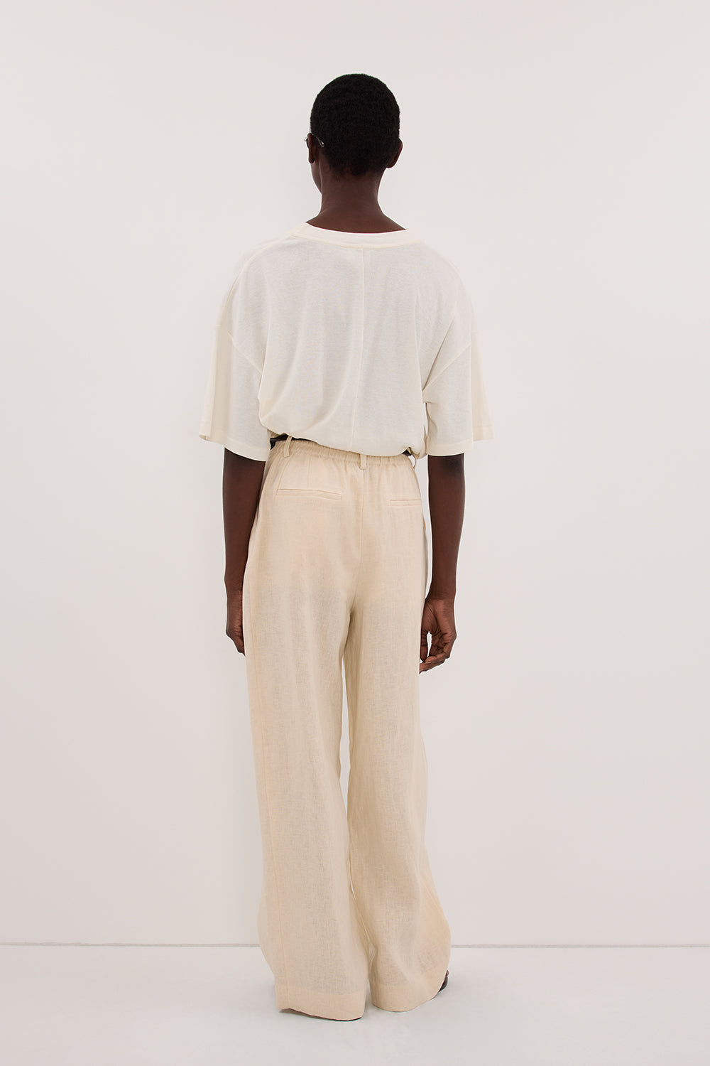 FRAN SANDSTONE LINEN PANT
