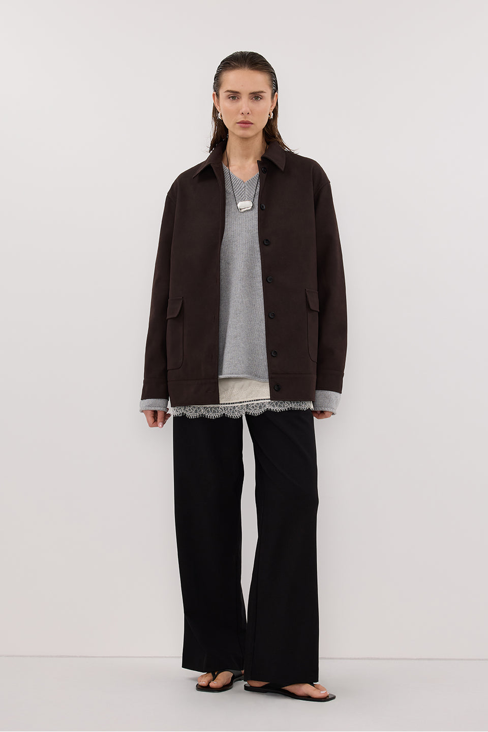 REMY BLACK TAILORED PANT