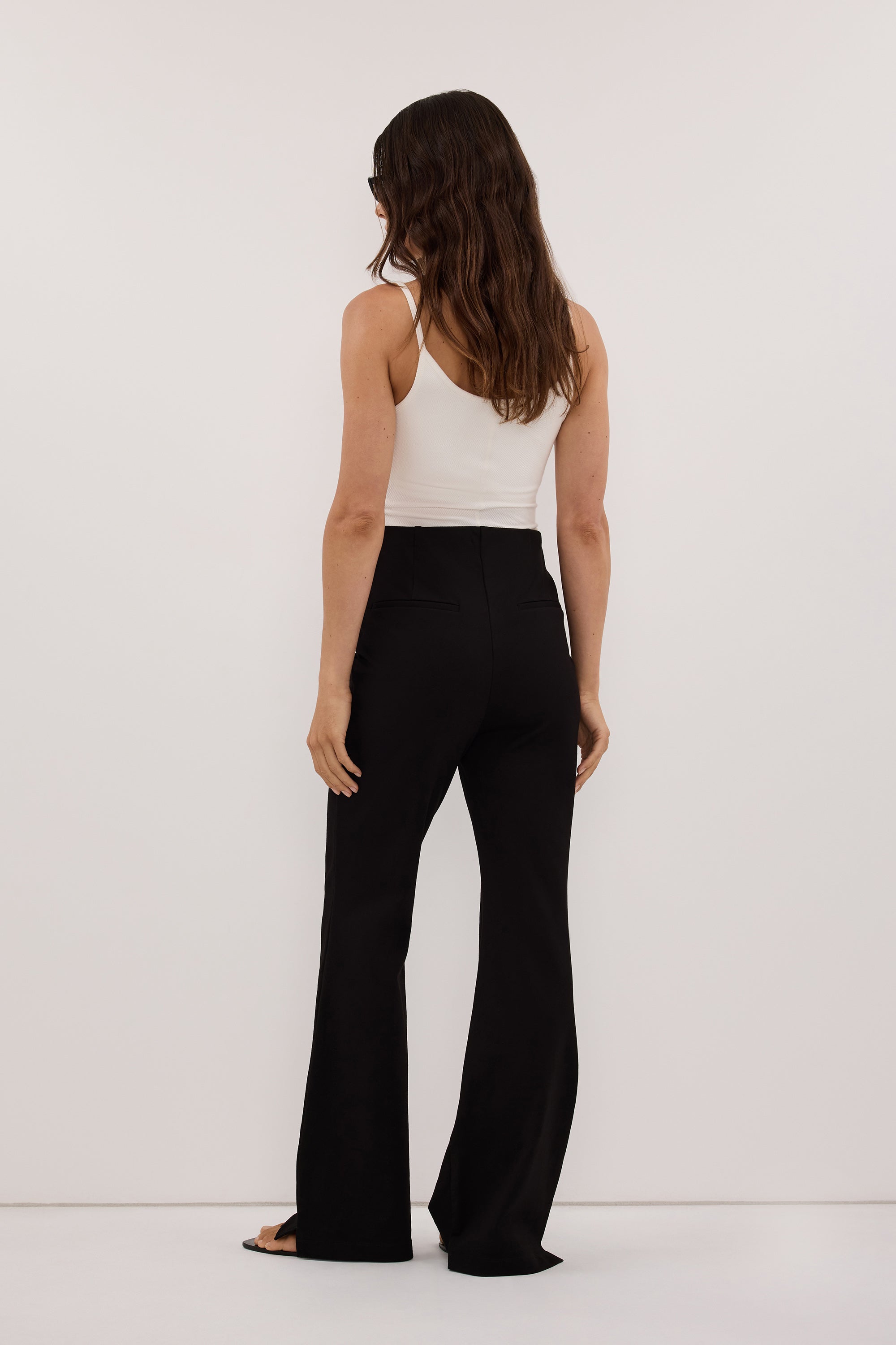 DEMI BLACK BOOTLEG PANT - PRE ORDER