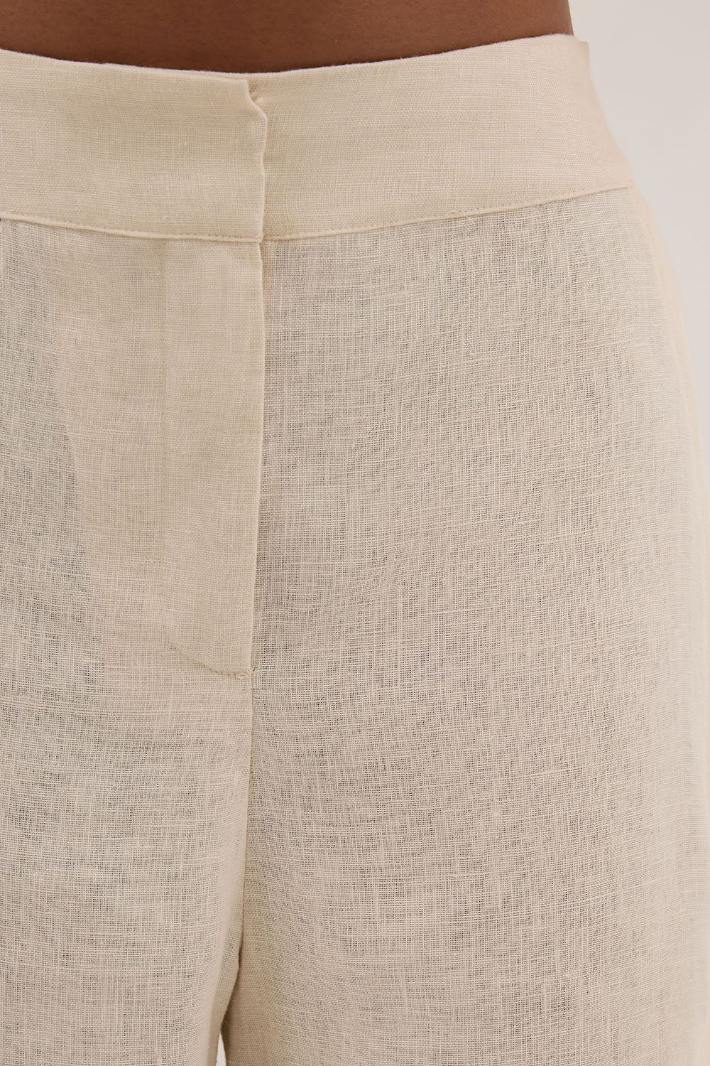 LELA SANDSTONE LINEN PANT