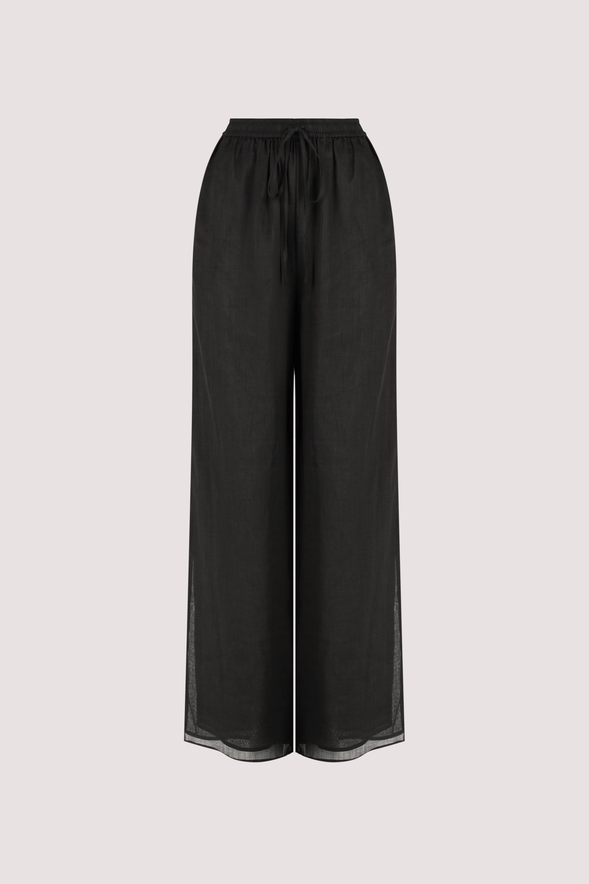 GINNY BLACK RAMIE PANT