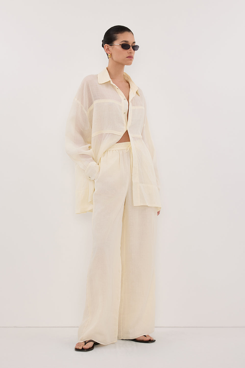 GINNY STRAW RAMIE PANT