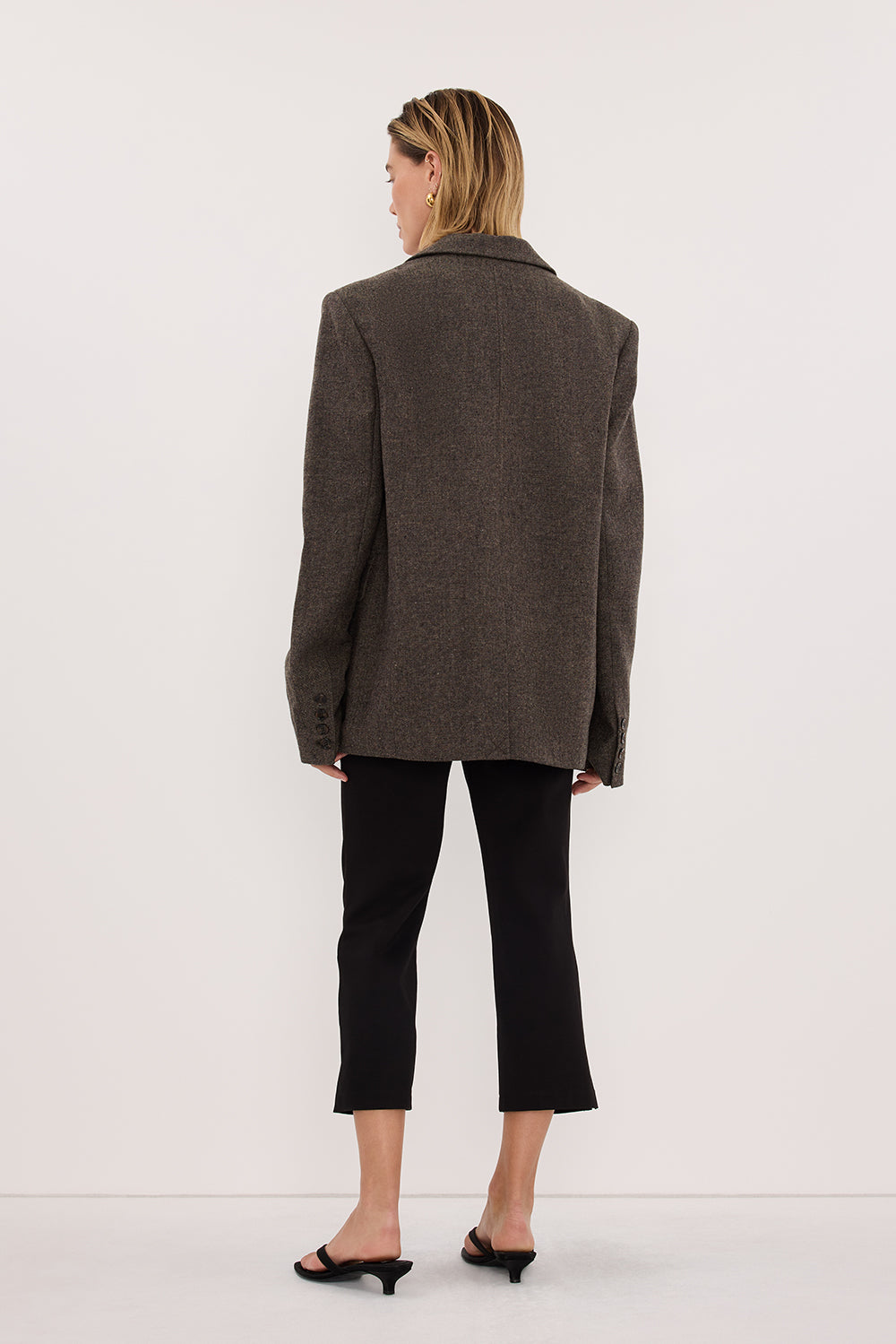 DEMI BLACK 7/8 CAPRI PANT