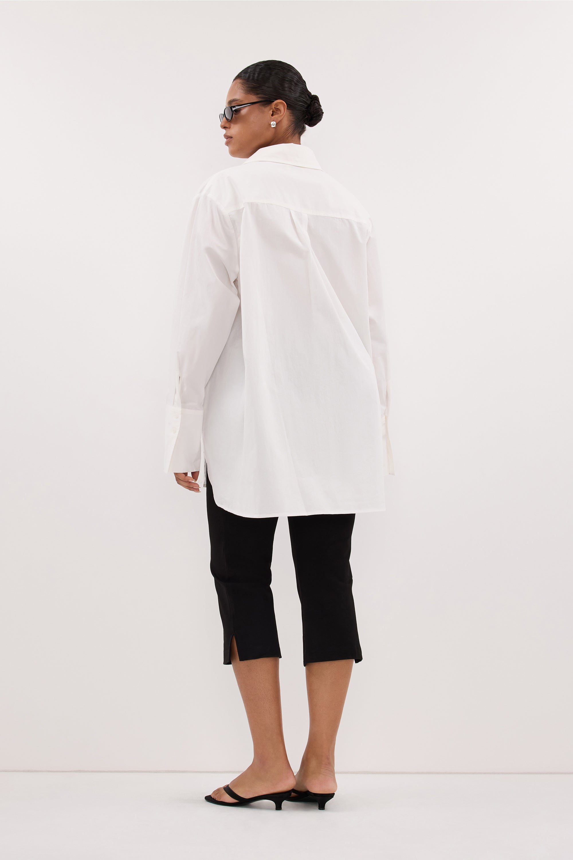 DEMI BLACK 7/8 CAPRI PANT