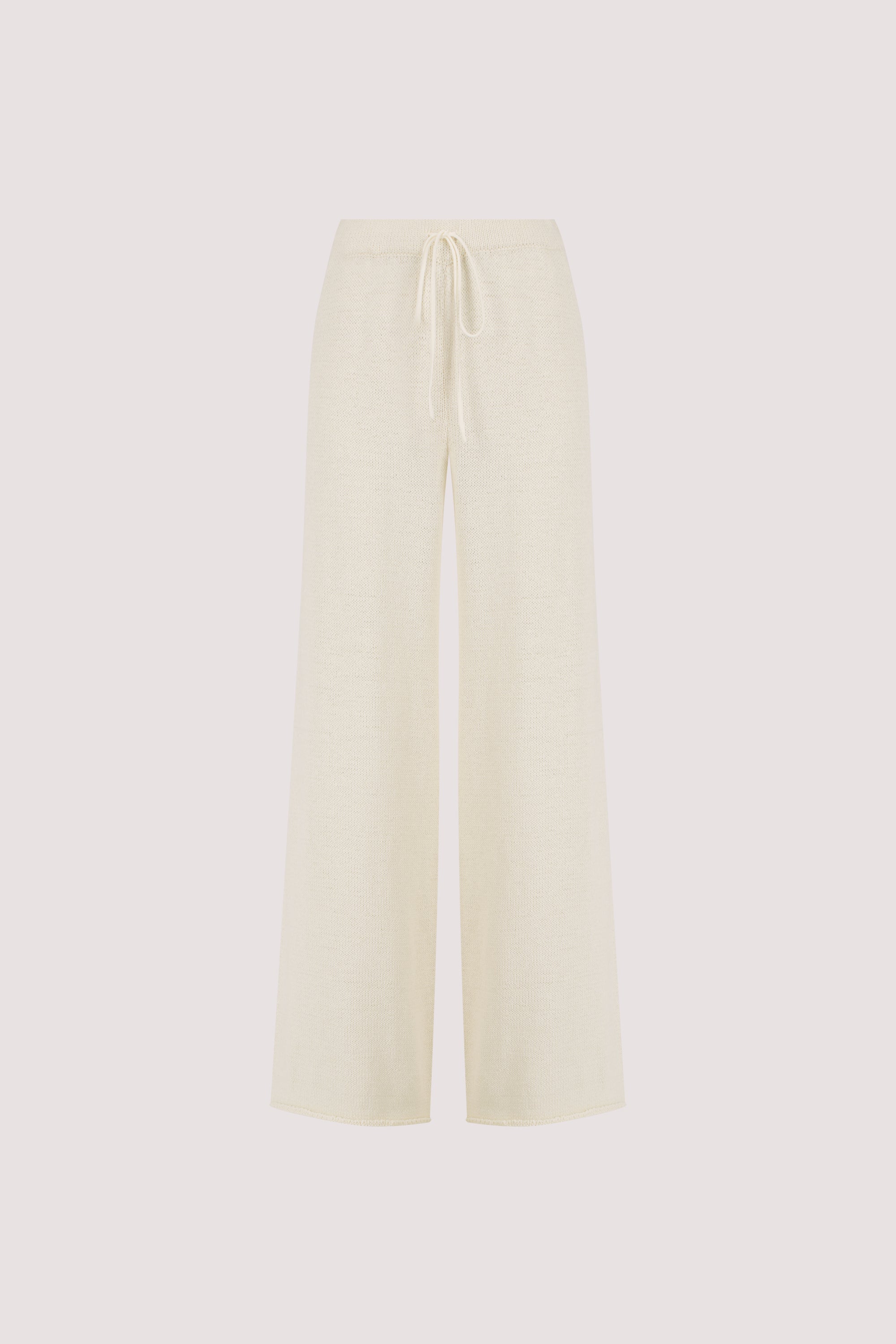 ORIA NATURAL COTTON KNIT PANT
