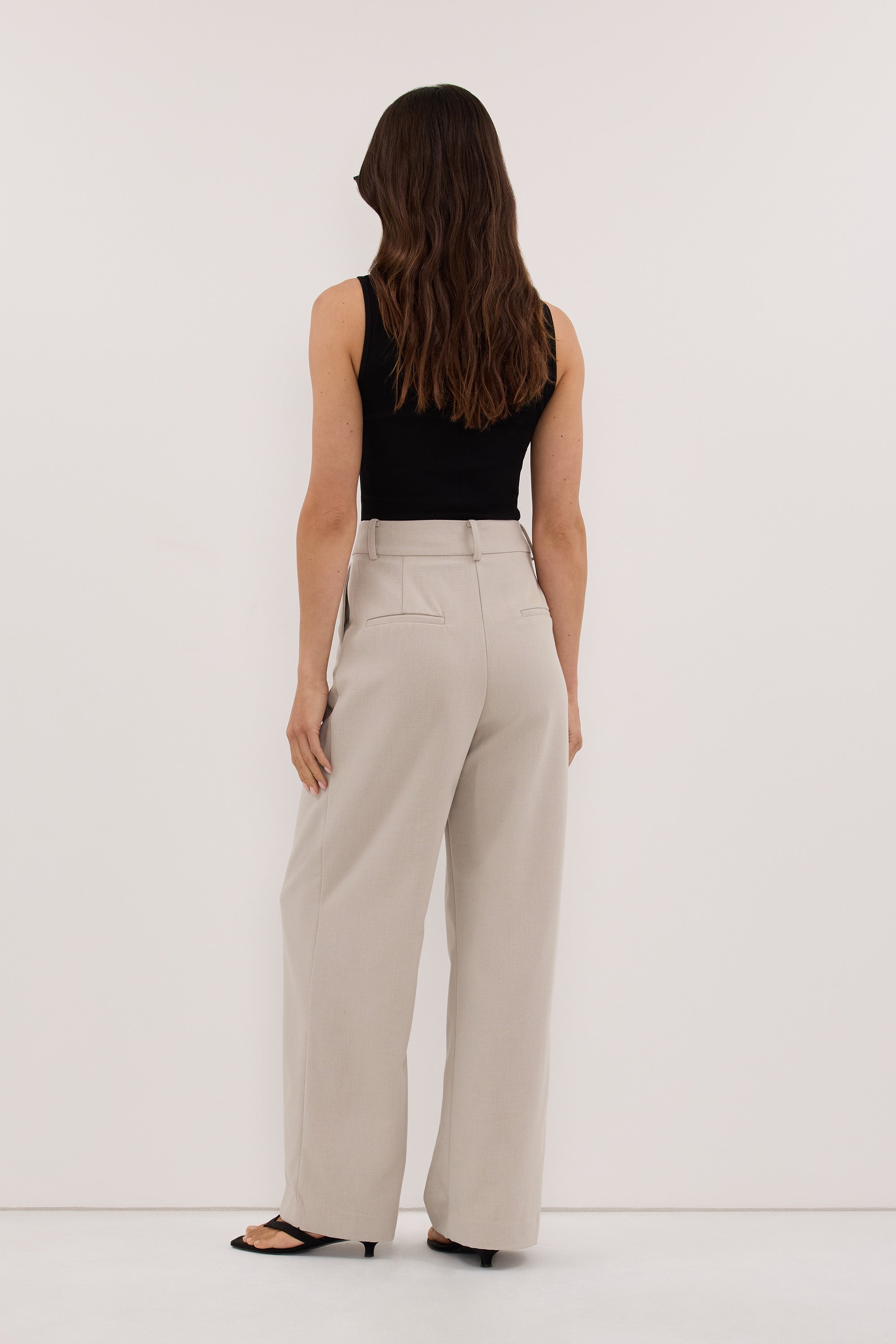 VIDA MUSHROOM ASYM WAISTBAND PANT