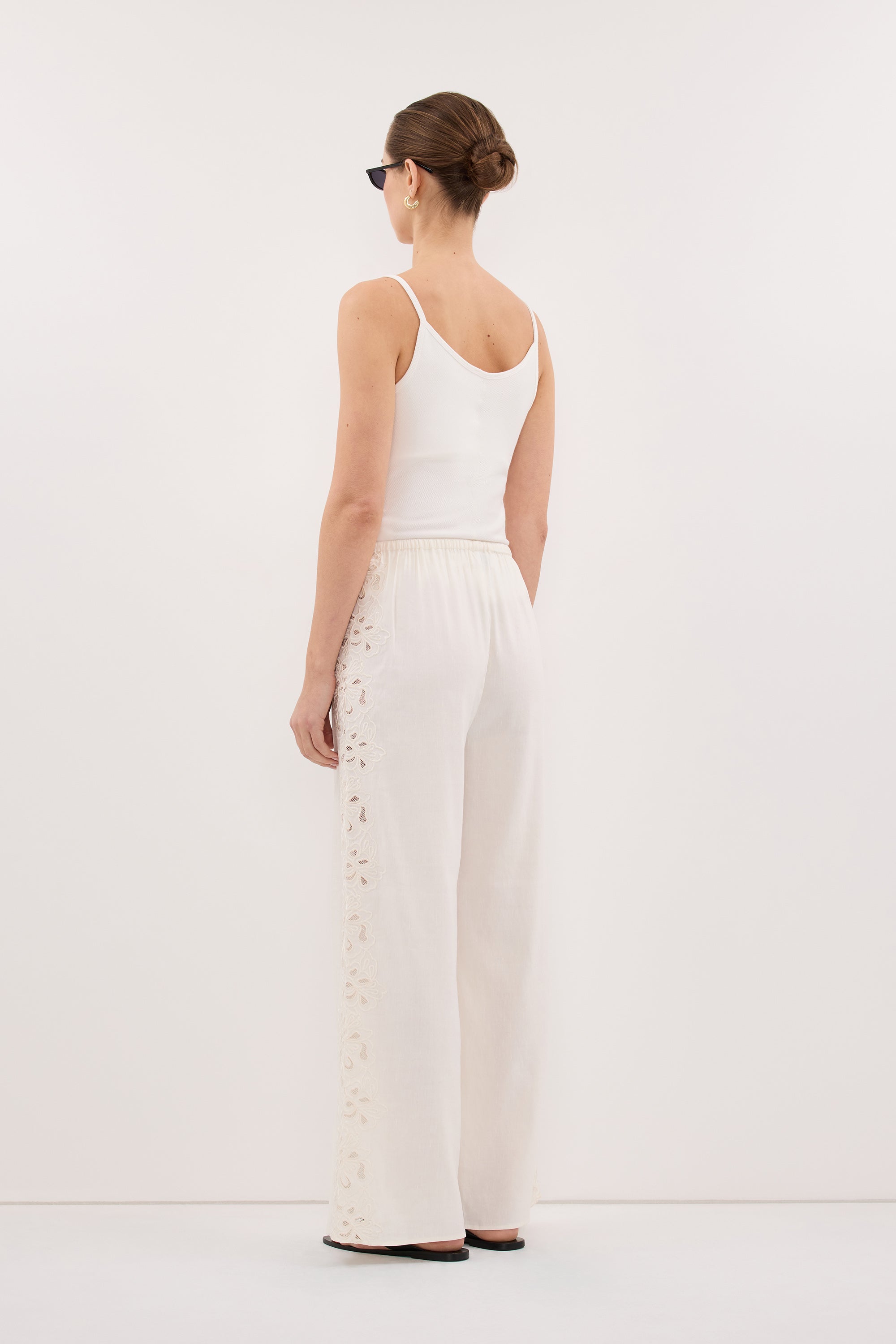 ZARIA OFF WHITE PANT