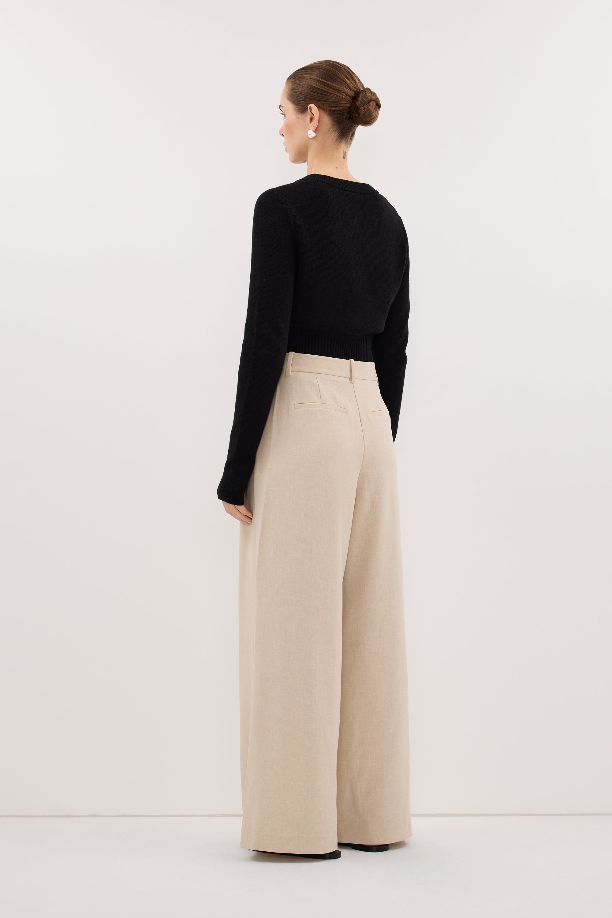 KENDALL OAT WIDE LEG PANT