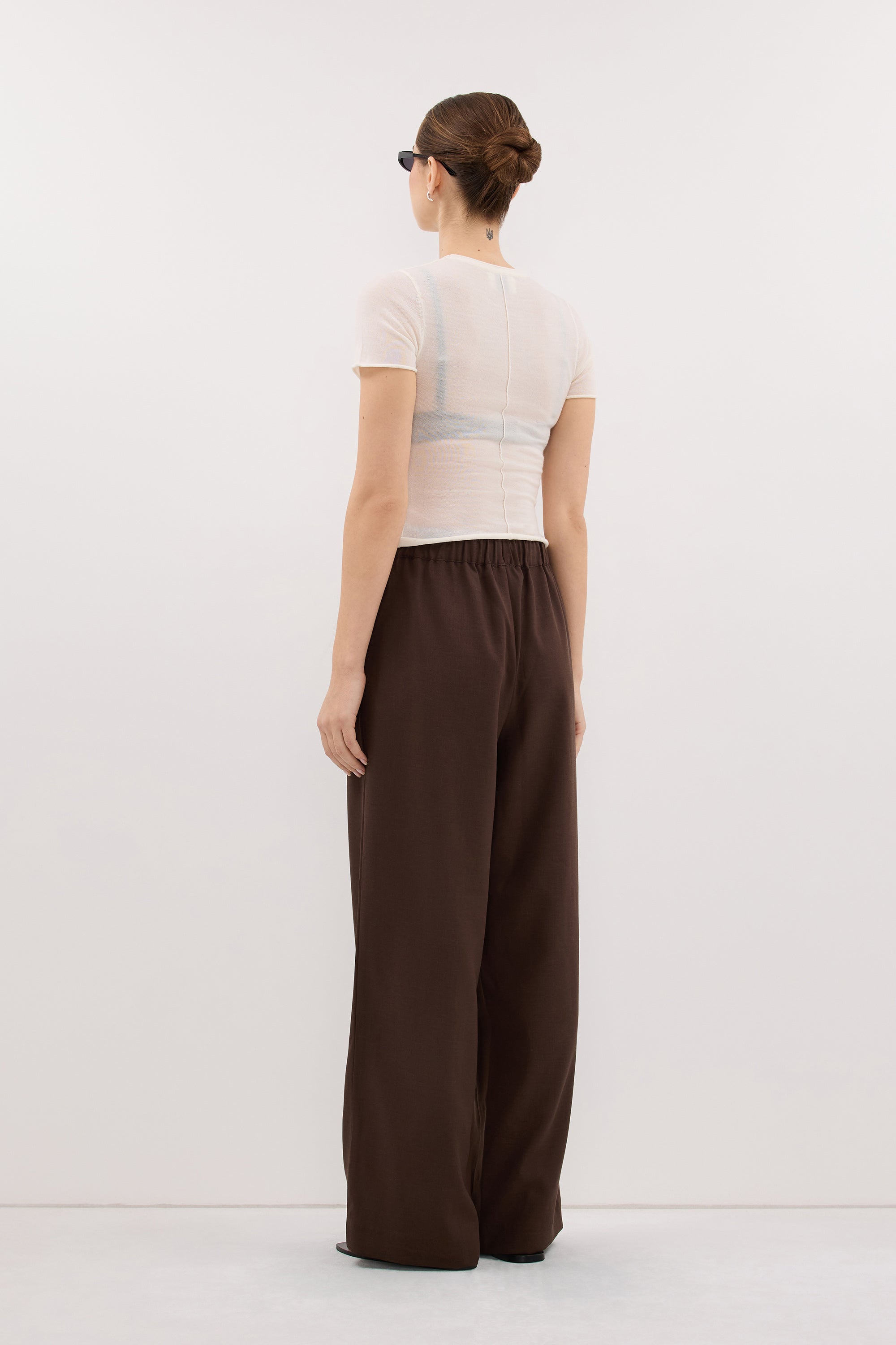 KENDALL MILK CHOC DRAWSTRING PANT - PRE ORDER