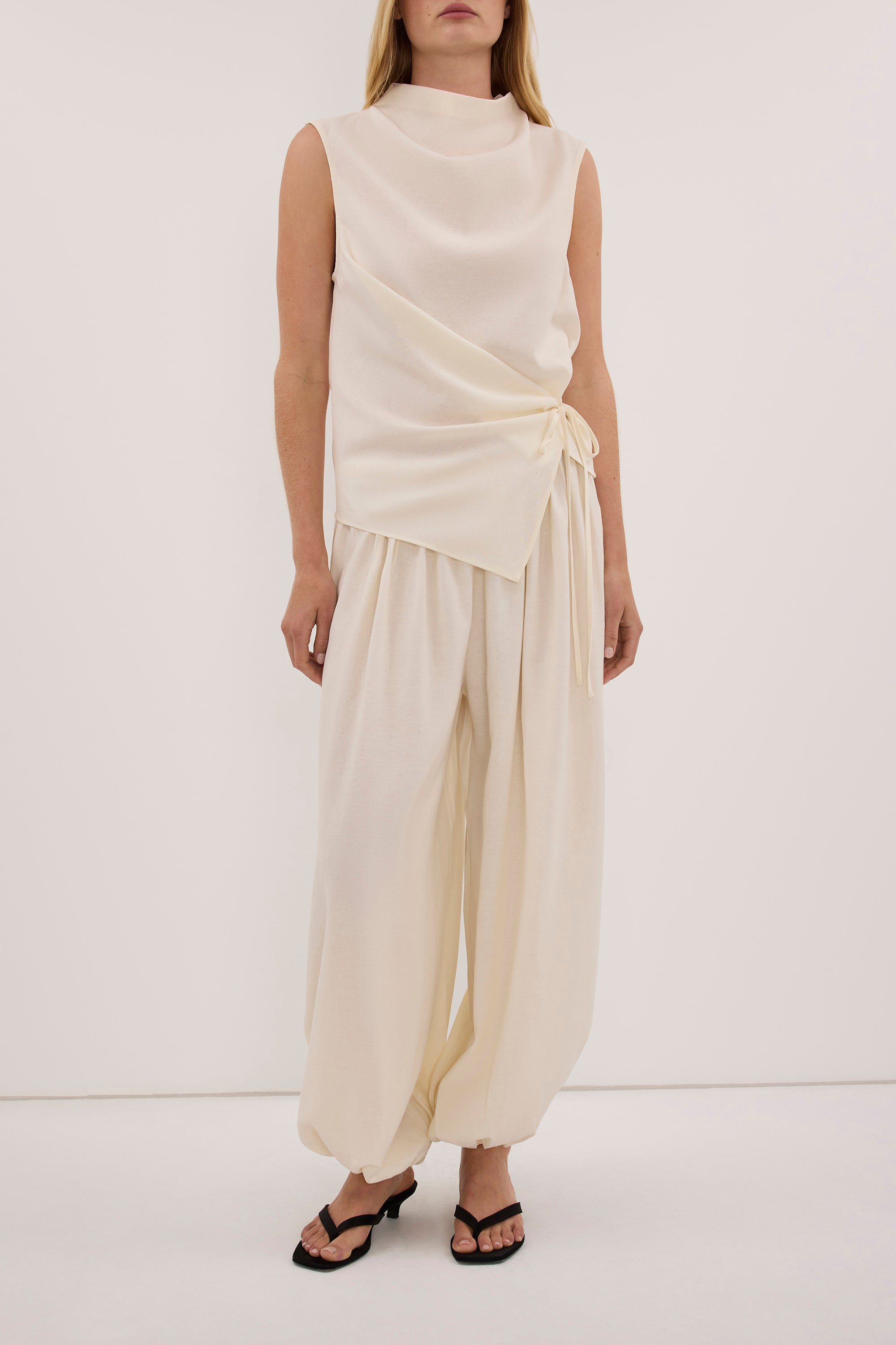 CALIA CREAM BALLOON PANT