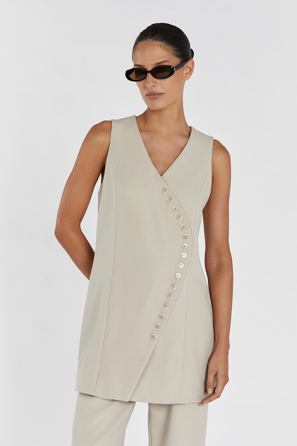 CELINE PEBBLE SHIFT DRESS