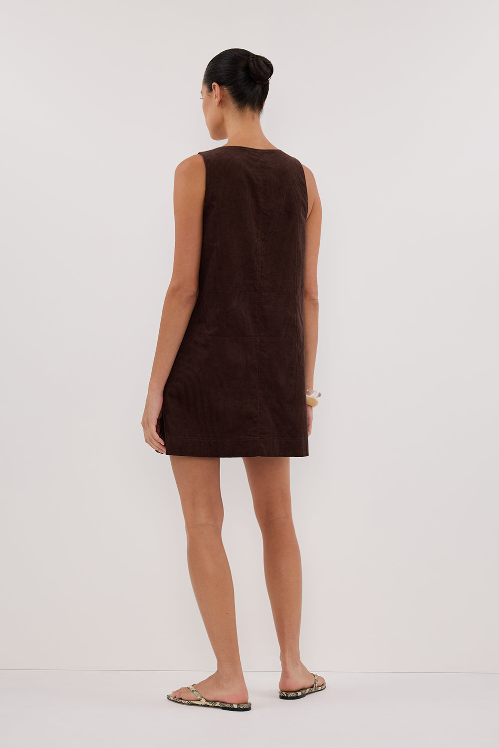 cotton corduroy dress Velvet By Graham & Spencer | Elke Corduroy Dress | Xl