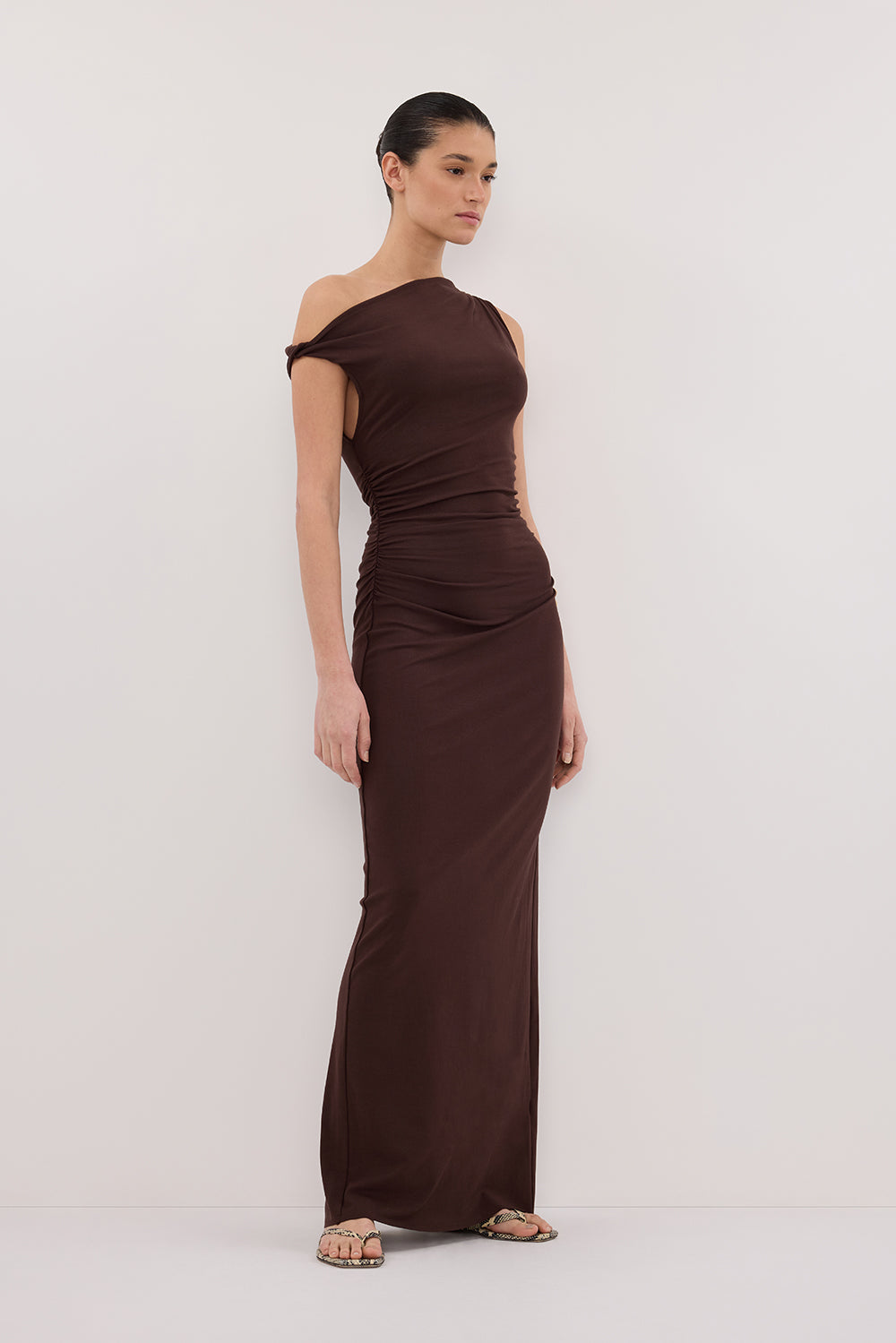 INEZ CHOC SLEEVELESS KNIT DRESS DISSH INEZ CHOC SLEEVELESS KNIT DRESS DISSH