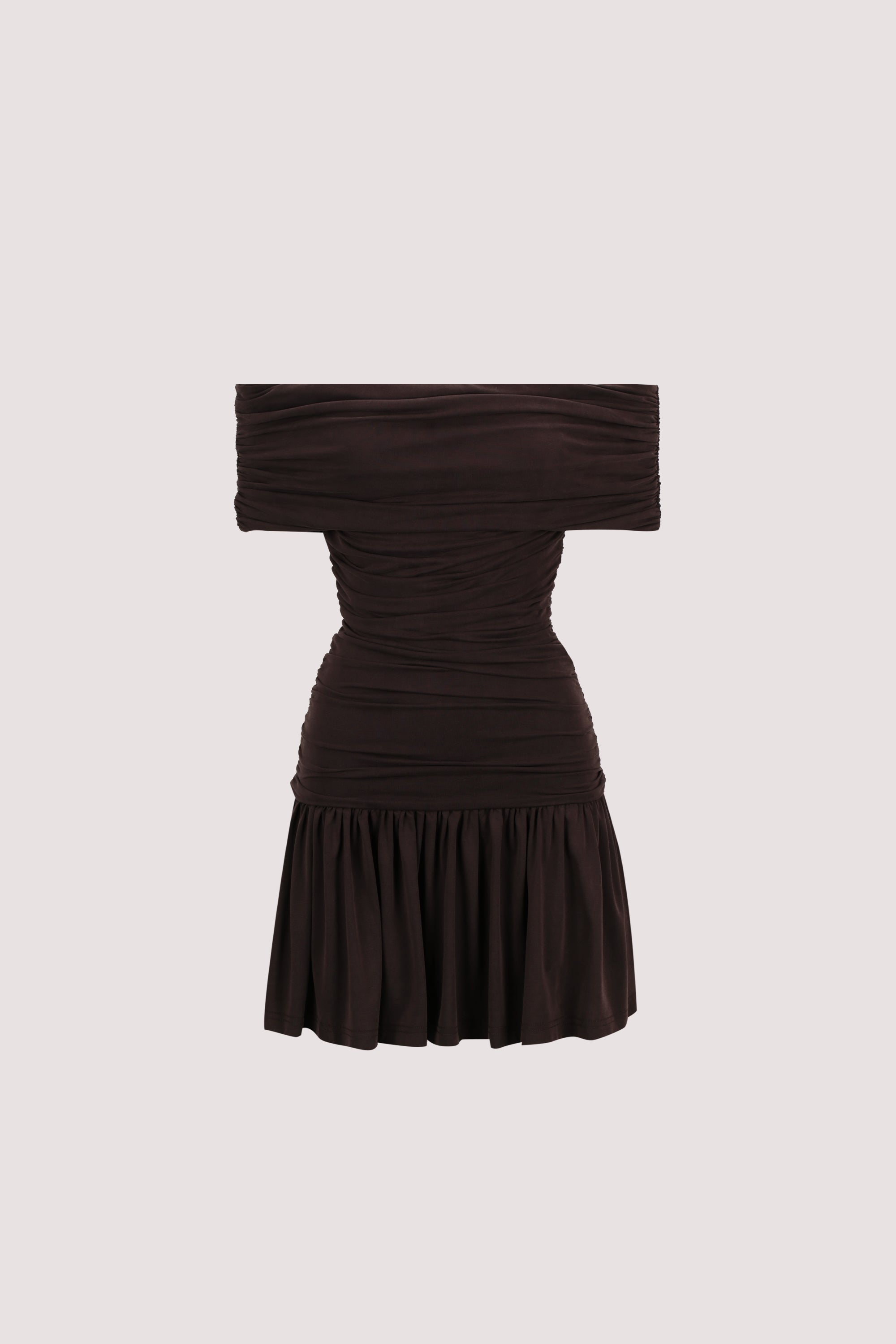 FEZ BURNT CHOC MINI DRESS DISSH FEZ BURNT CHOC MINI DRESS DISSH