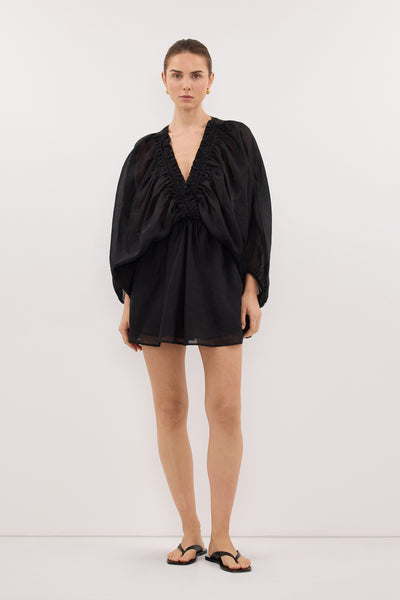 beshine black dress Brielle Ramie Mini in By DISSH and a removable 1