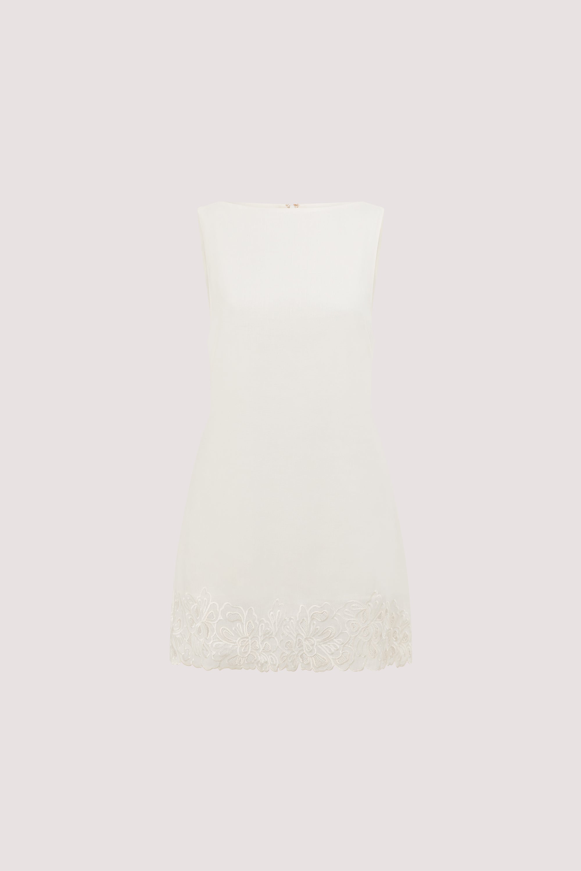 ZARIA OFF WHITE MINI DRESS