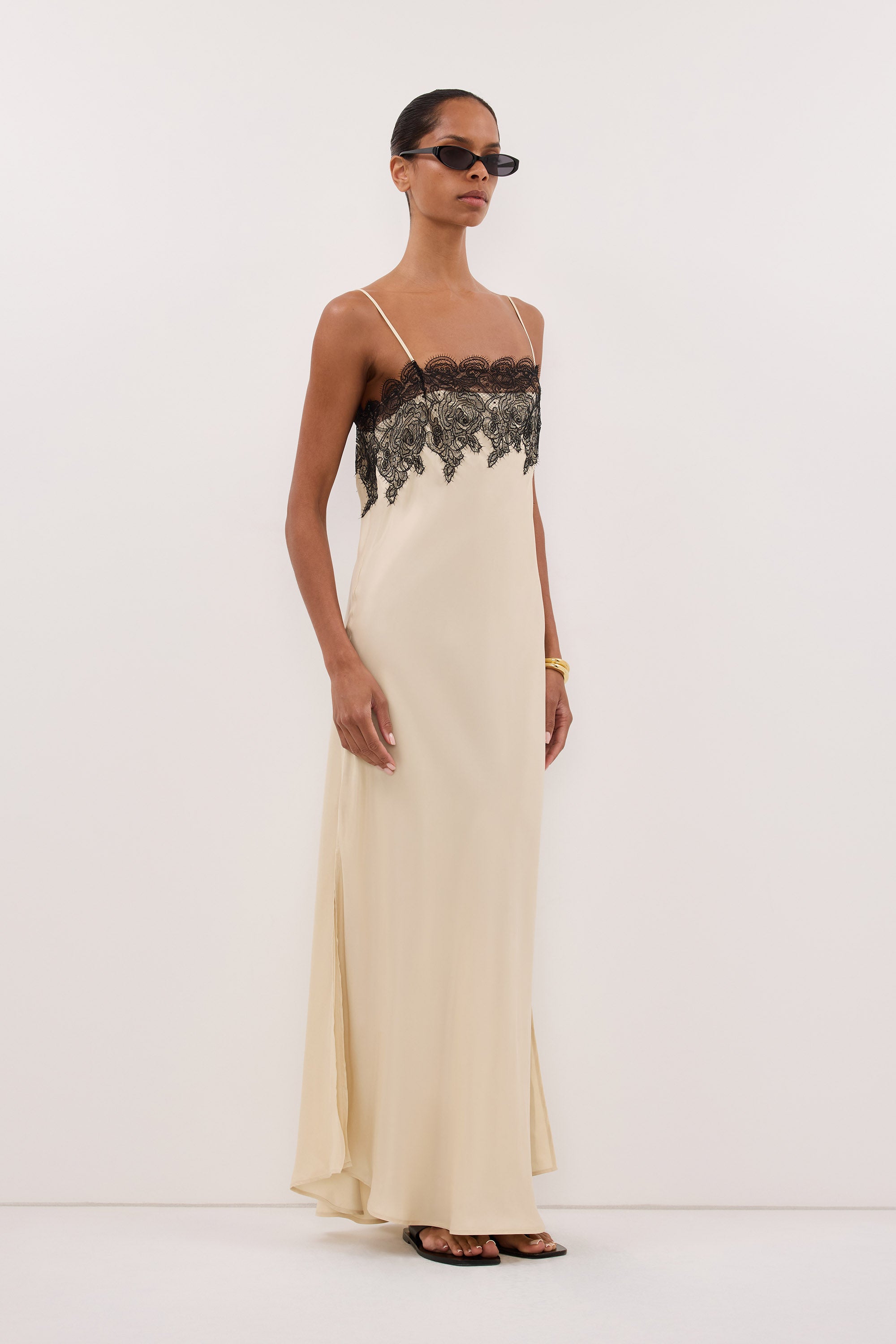 MINA STRAW CUPRO LACE DRESS – DISSH