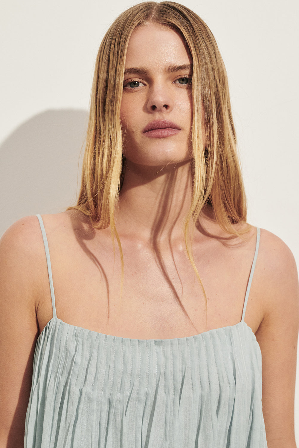 JOSEPHINE MINERAL RAMIE MIDI DRESS