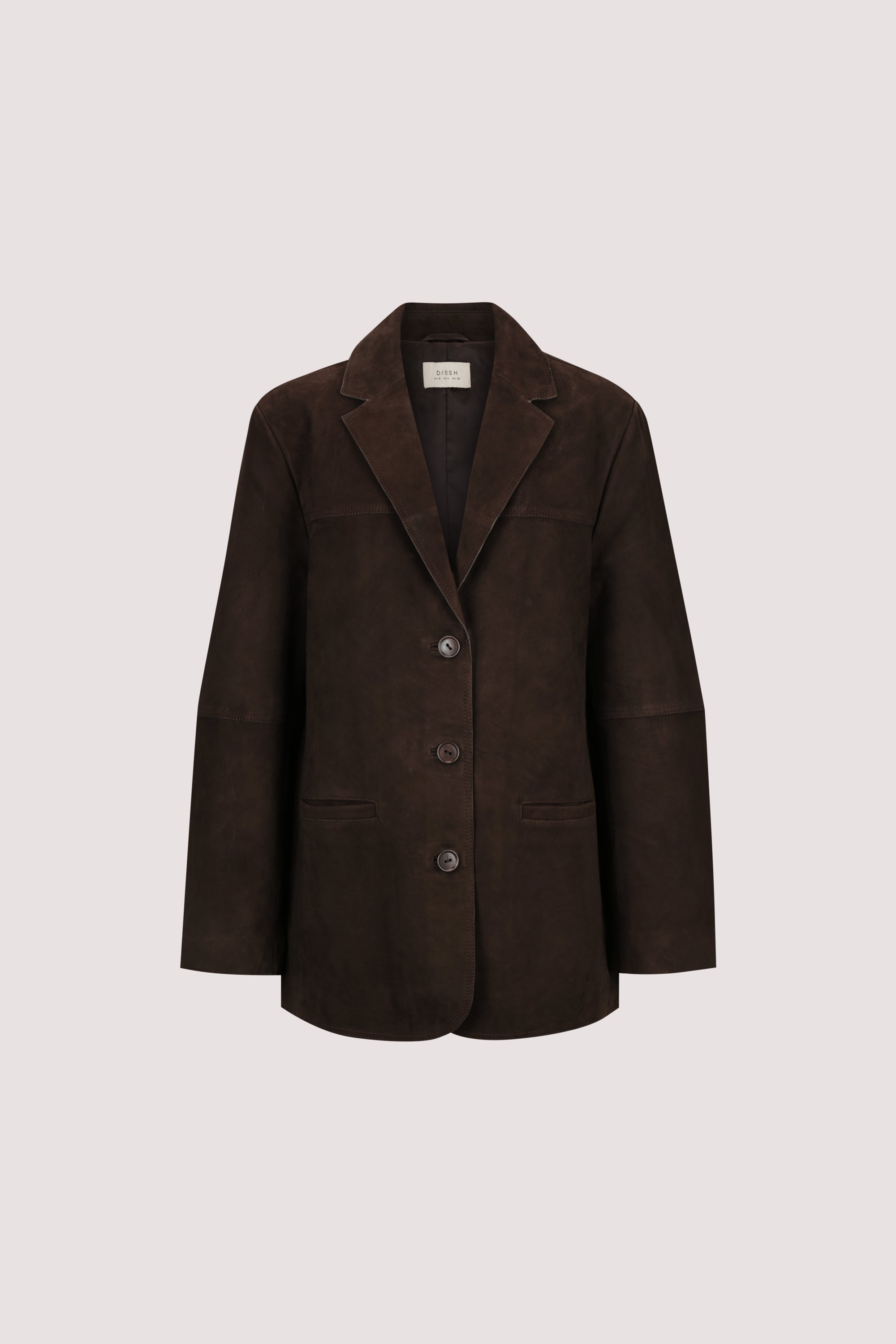 ジャケット・アウター CYbER dYNE Leather Suede Coat HENDRIX BITTER CHOC SUEDE JACKET – DISSH