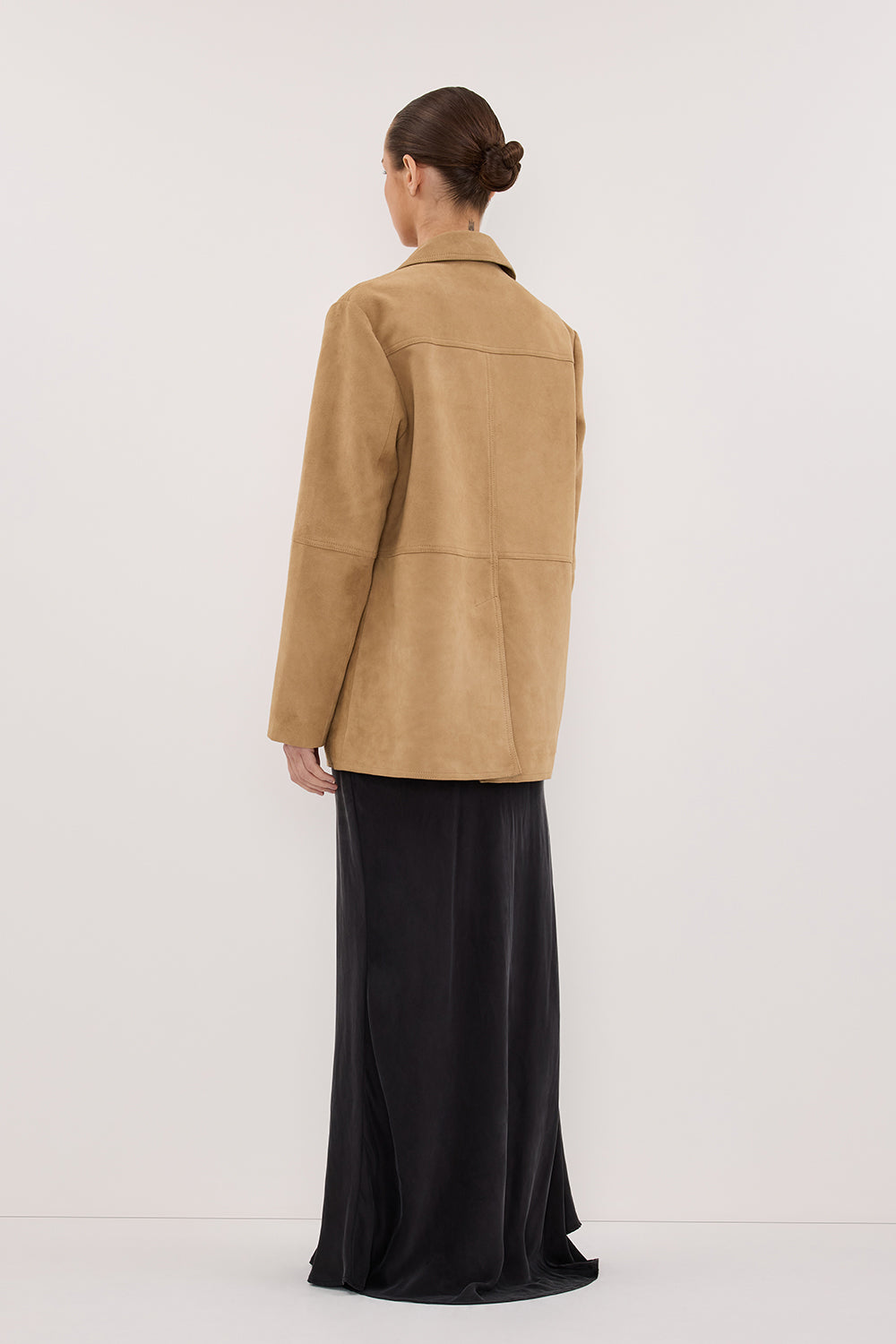 HENDRIX PAMPAS OVERSIZED SUEDE LEATHER JACKET