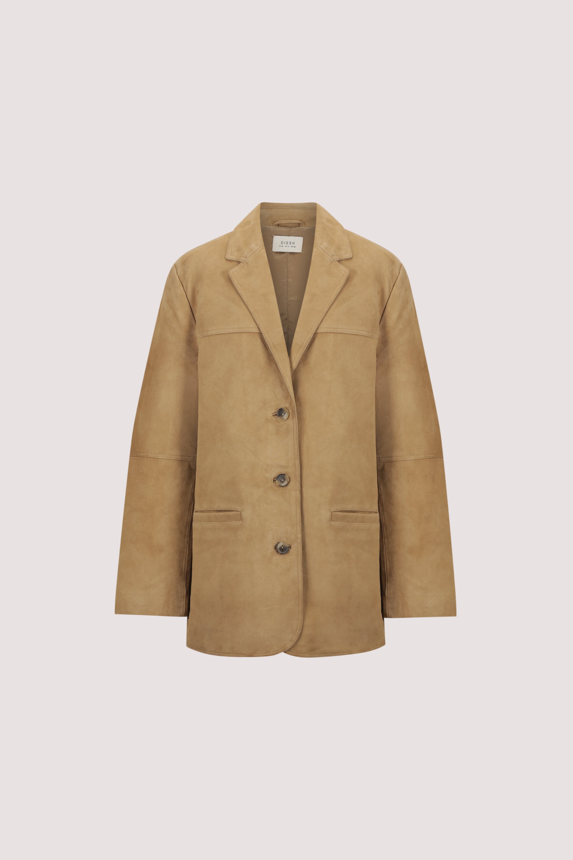 HENDRIX PAMPAS OVERSIZED SUEDE LEATHER JACKET – DISSH