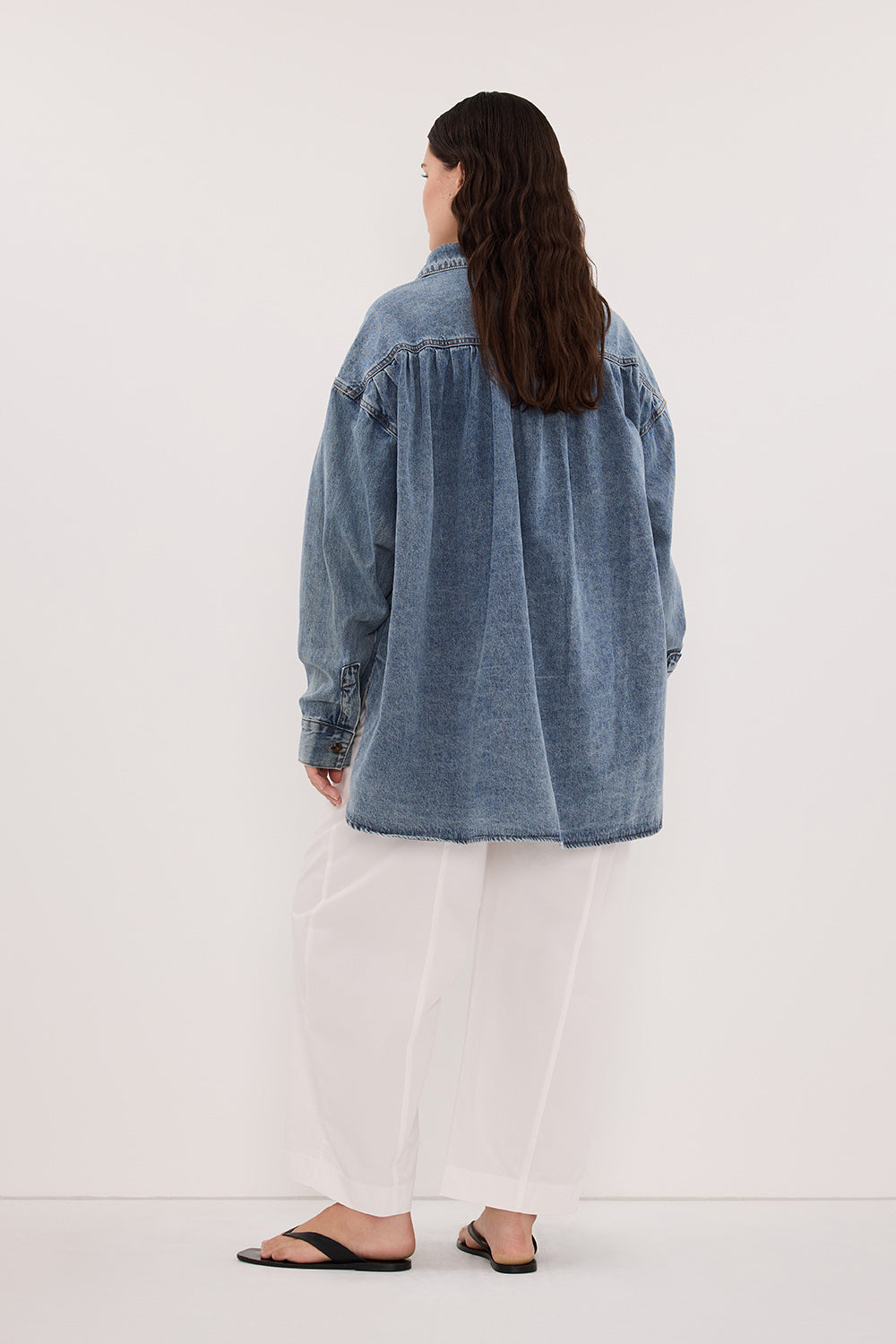 ASHTON CLASSIC BLUE DENIM SHIRT – DISSH