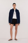 ASHTON INDIGO OVERSIZED DENIM SHIRT
