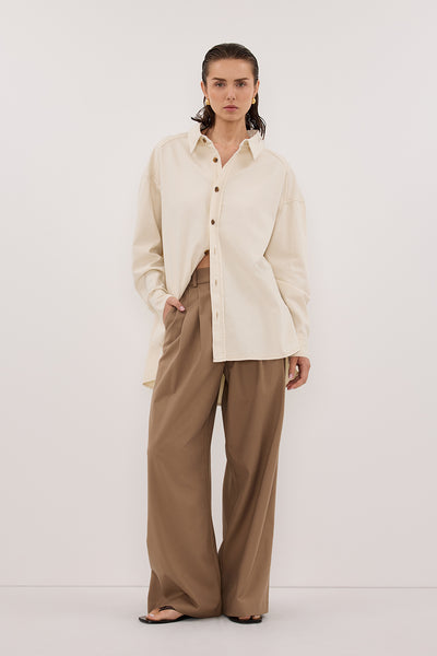 ASHTON NATURAL DENIM SHIRT – DISSH