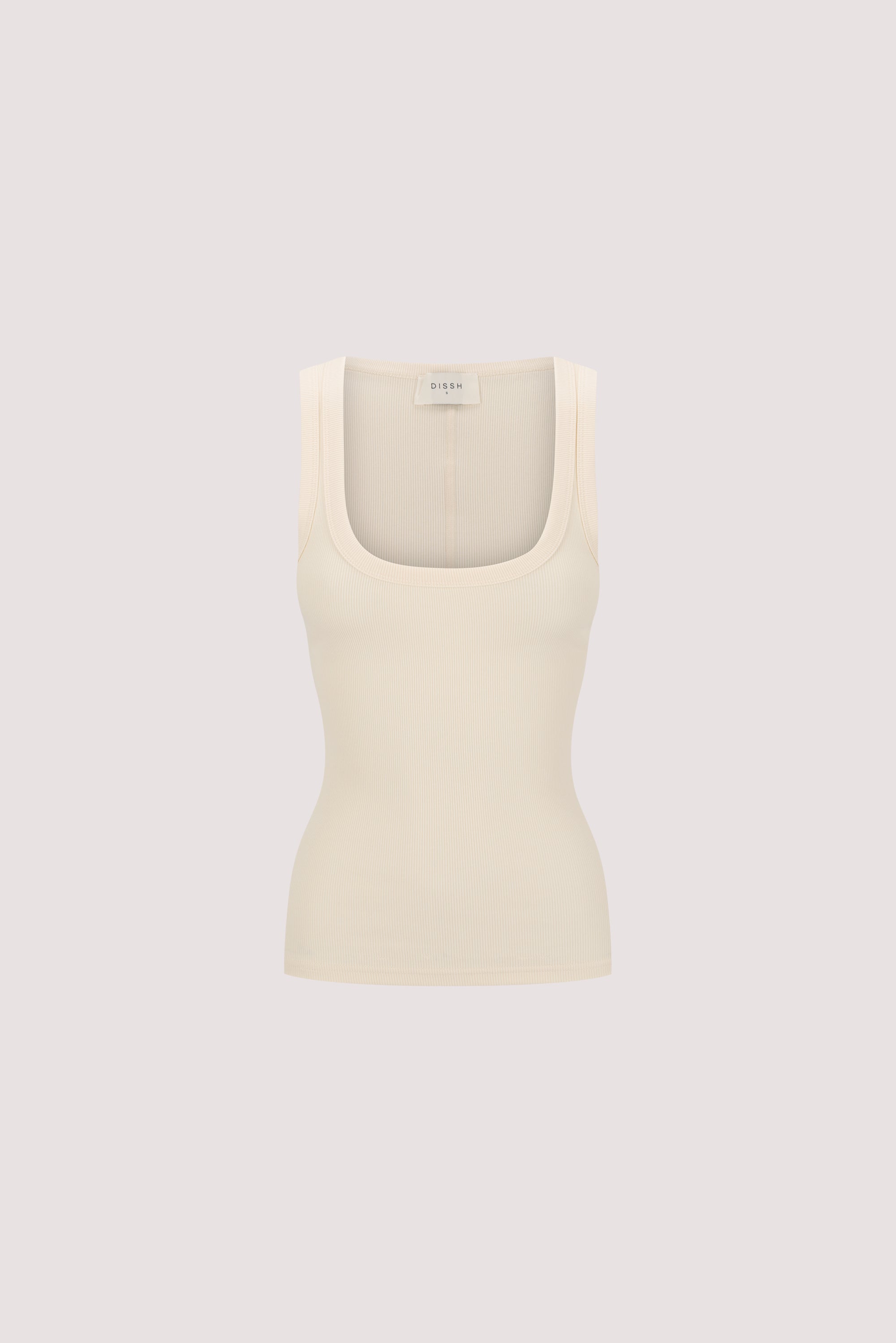 CLARA SANDSTONE SCOOP NECK TANK TOP