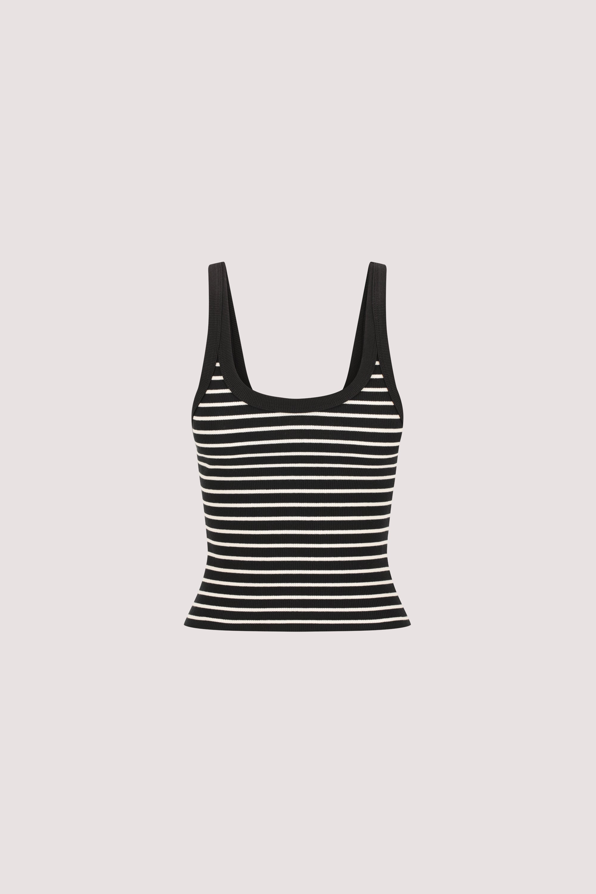 PENNY BLACK SLEEVELESS STRIPE KNIT TANK TOP