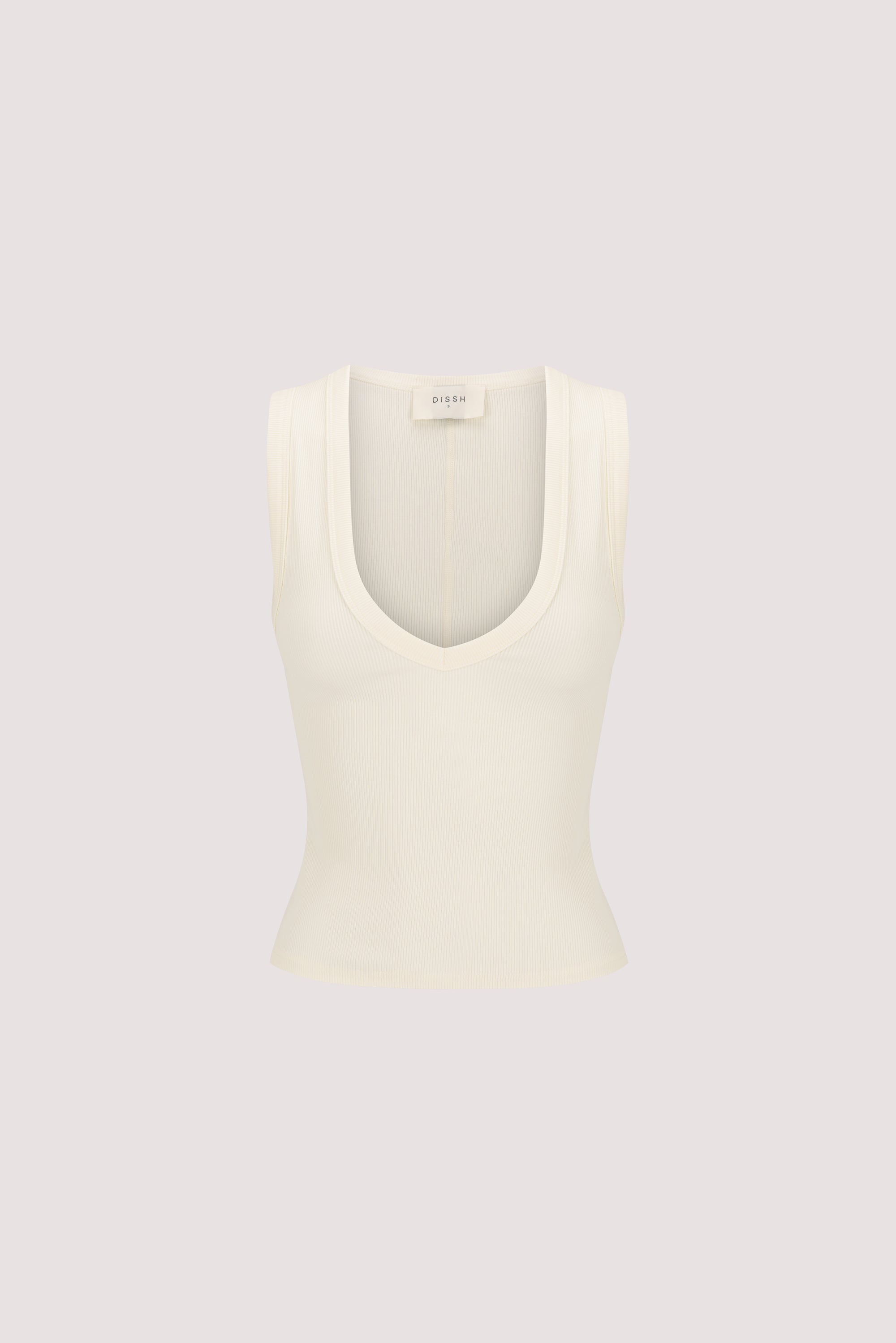 YASMIN STRAW SLEEVELESS KNIT TANK TOP