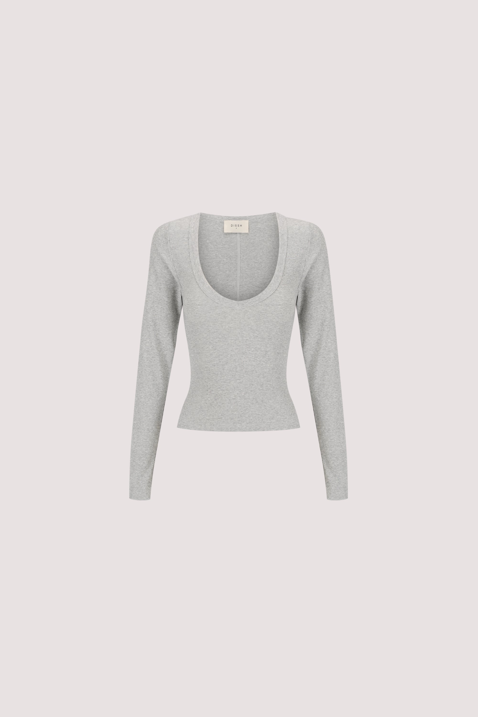 YASMIN SILVER MARLE LONG SLEEVE TOP