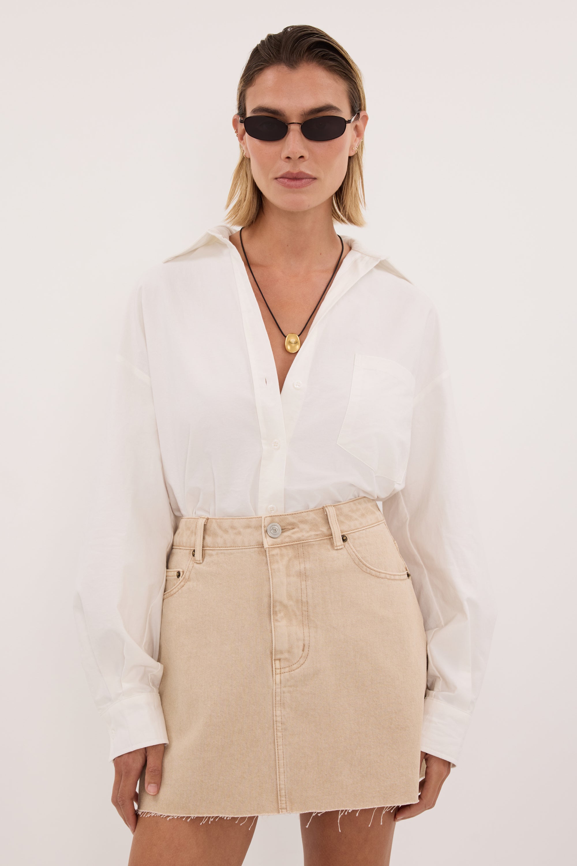 DANA BUFF DENIM SKIRT