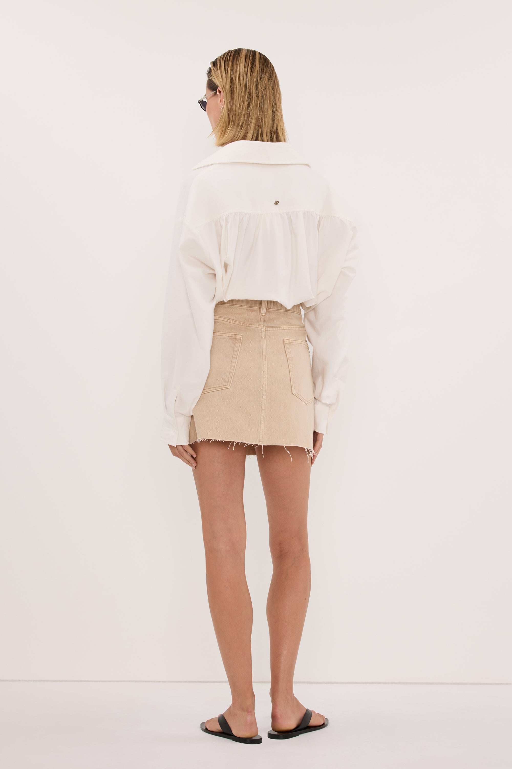 DANA BUFF DENIM SKIRT