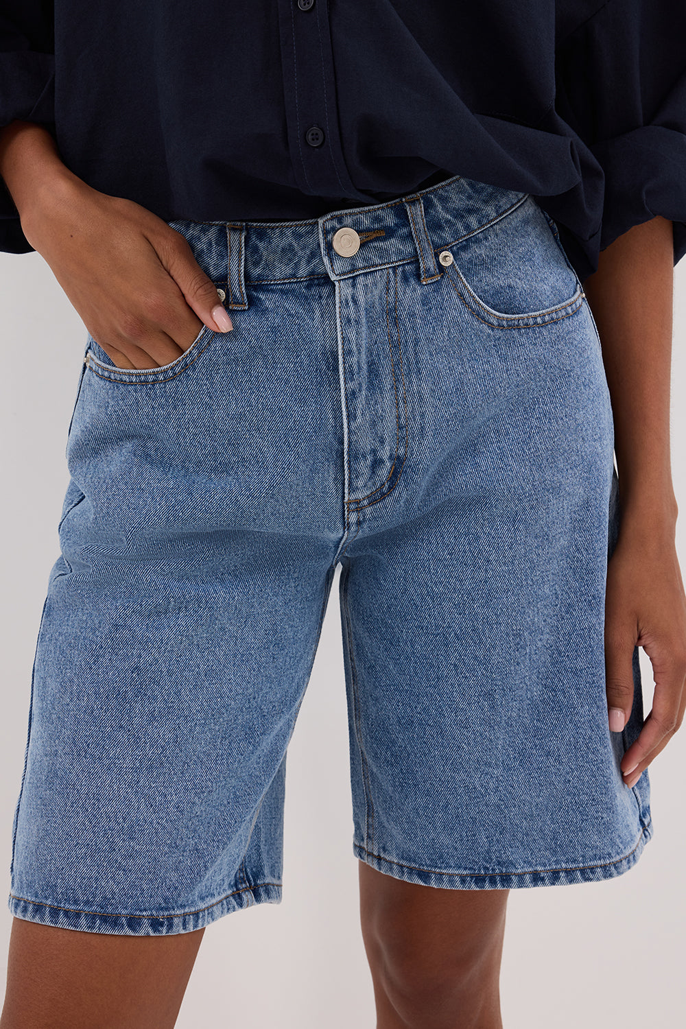 BAMBI BLUE BERMUDA DENIM SHORT