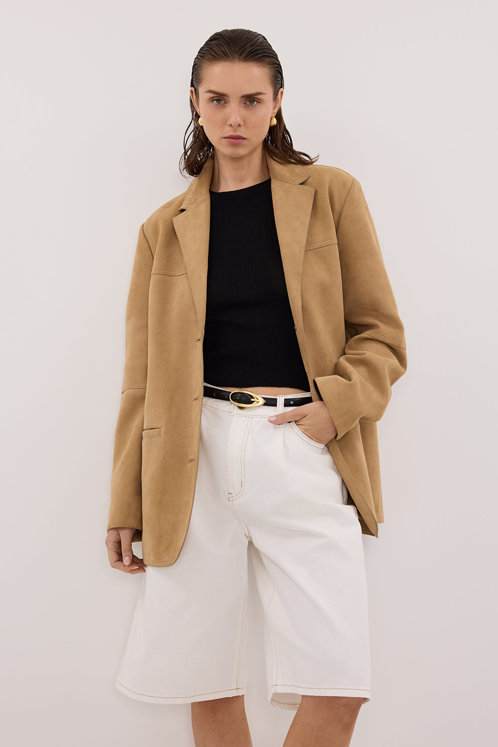 JACK WHITE DENIM BERMUDA SHORT