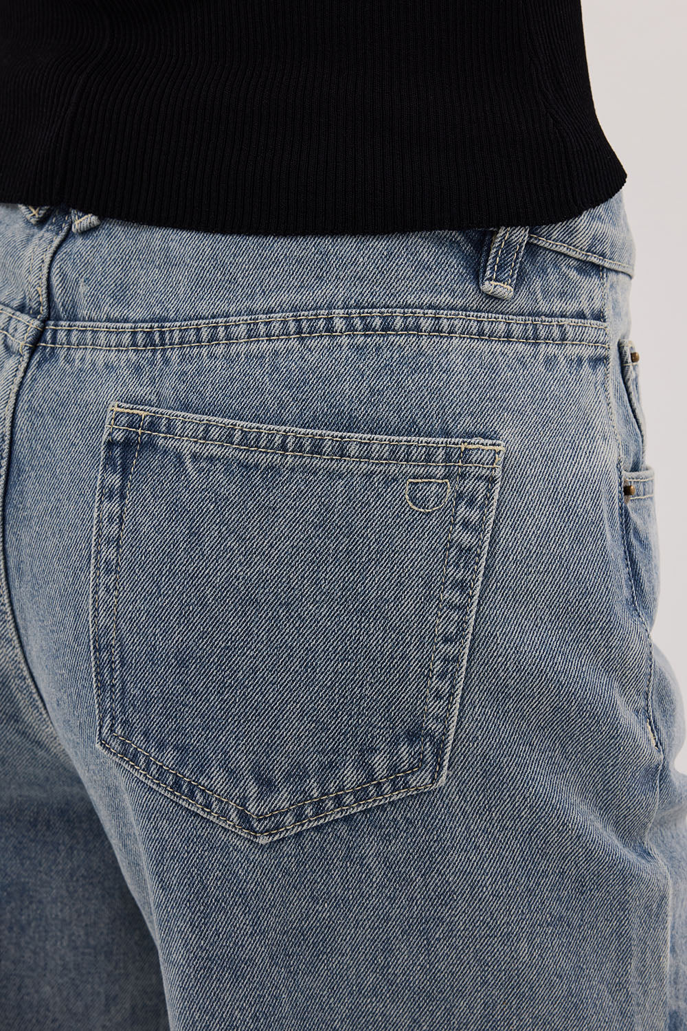 REAGAN 2.0 LIGHT BLUE TALL SLOUCHY JEAN