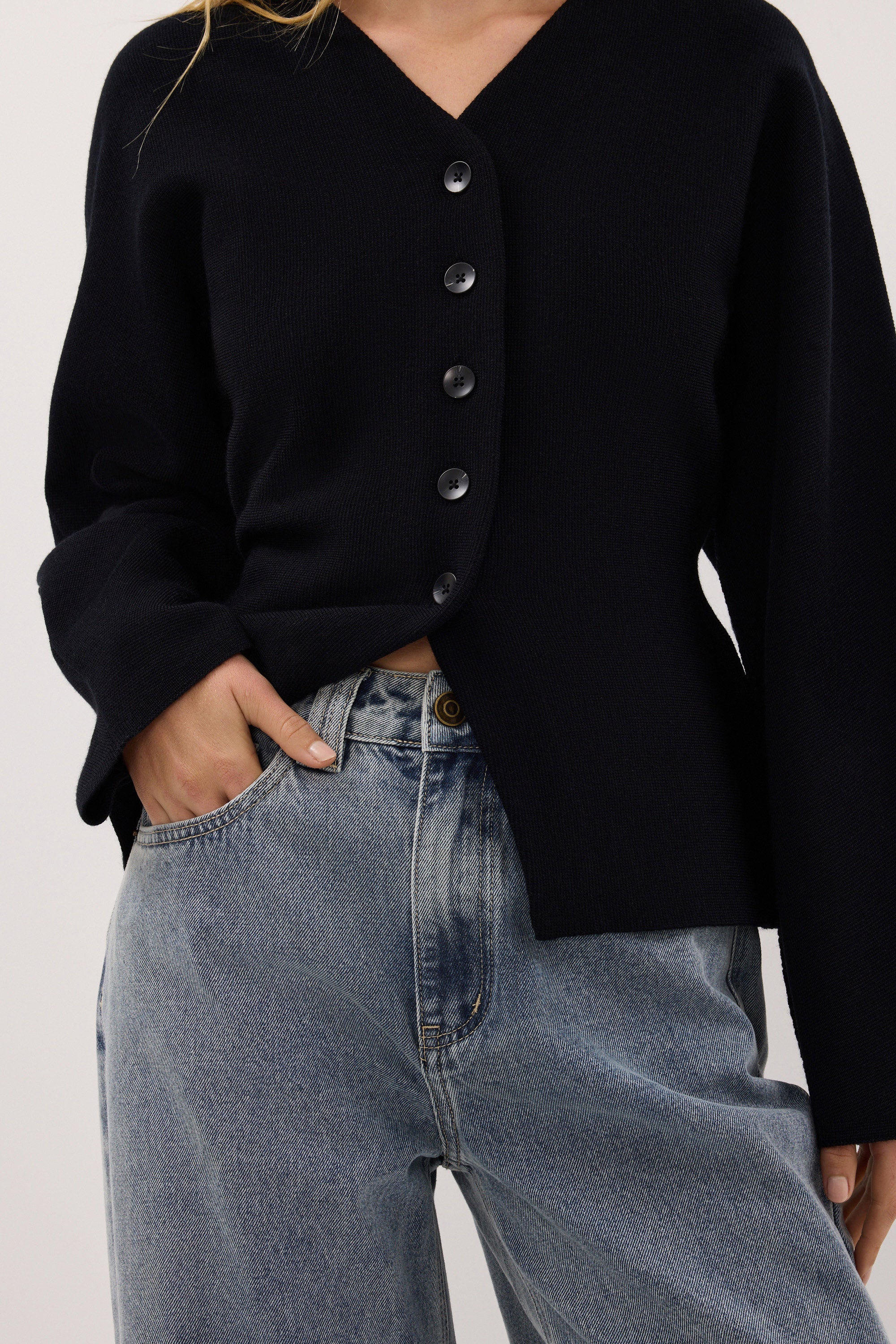 REAGAN 2.0 LIGHT BLUE TALL SLOUCHY JEAN