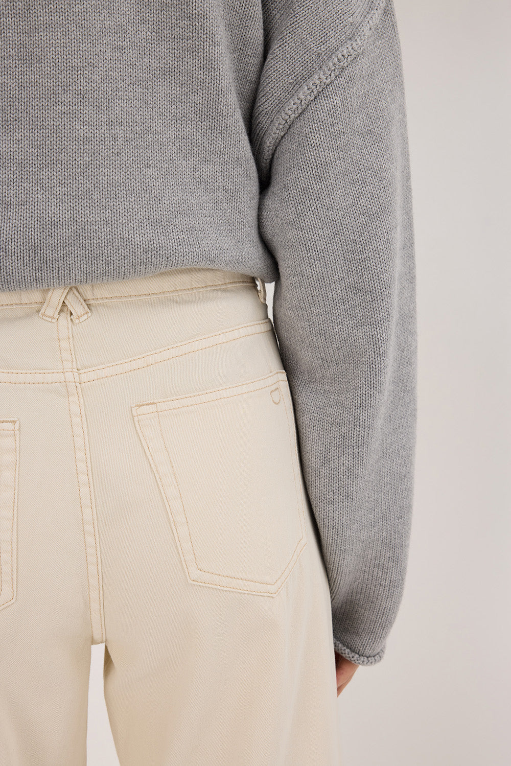 REAGAN 2.0 NATURAL TALL SLOUCHY JEAN