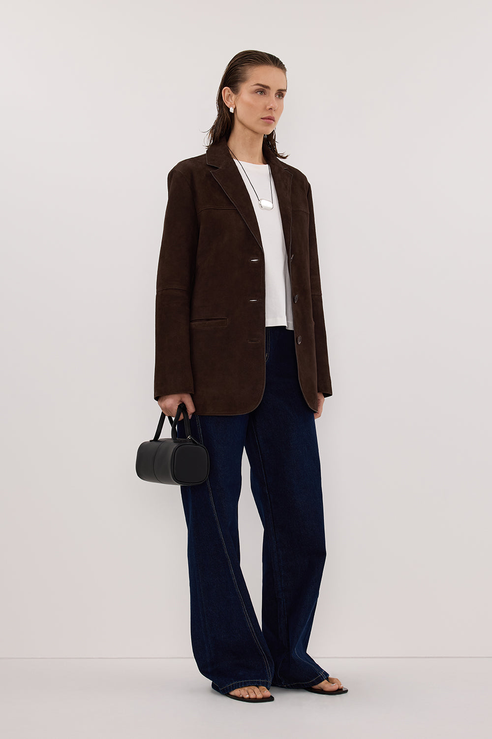 CARSON INDIGO TALL WIDE LEG JEAN