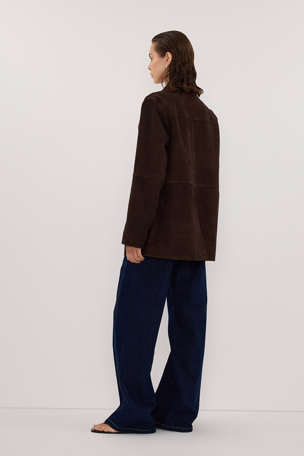 CARSON INDIGO TALL WIDE LEG JEAN