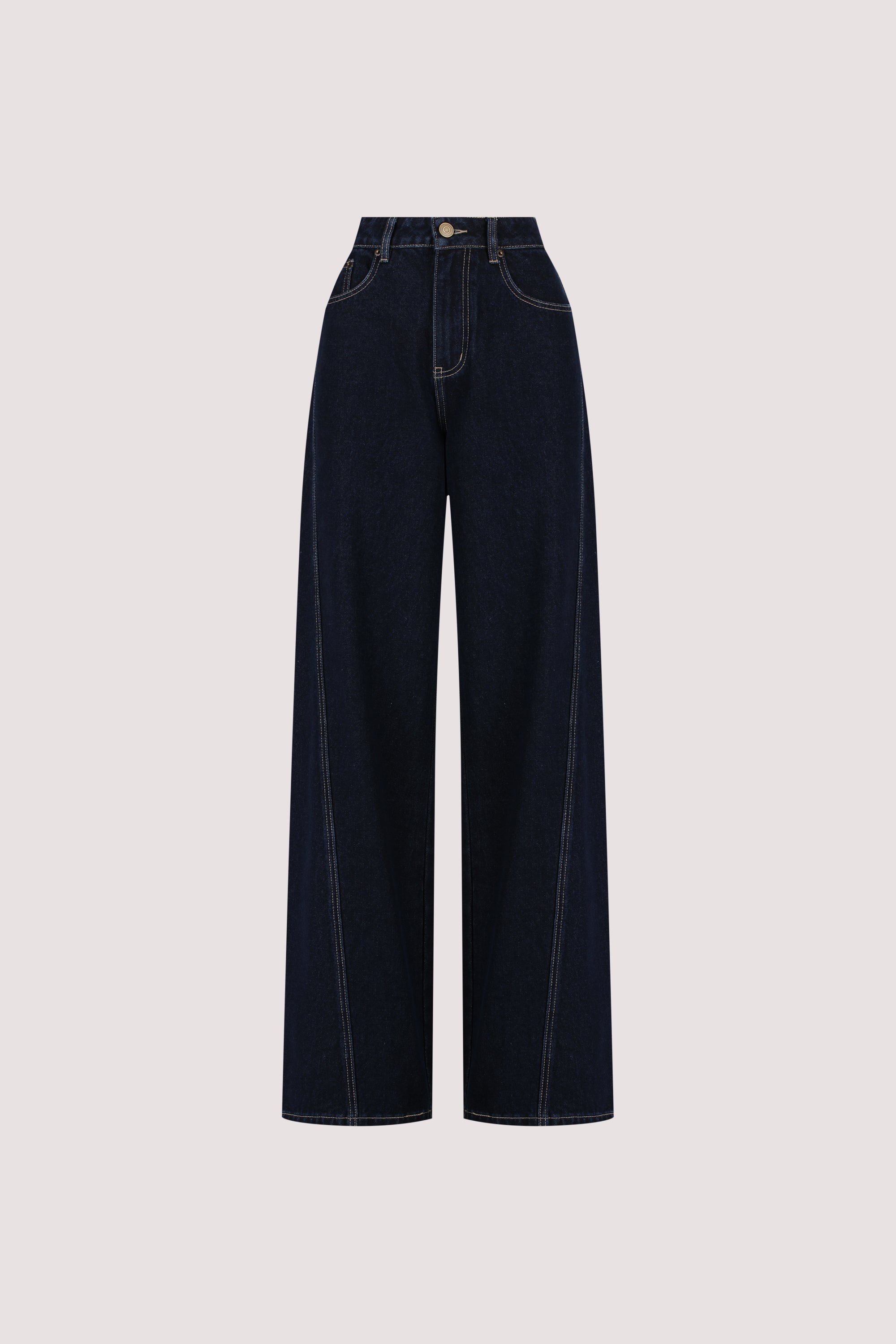 CARSON INDIGO TALL WIDE LEG JEAN