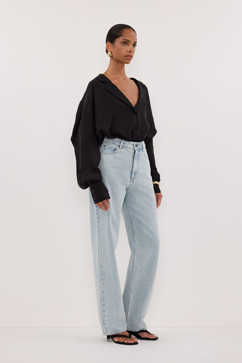 WESTIN LIGHT RINSE TALL STRAIGHT JEAN