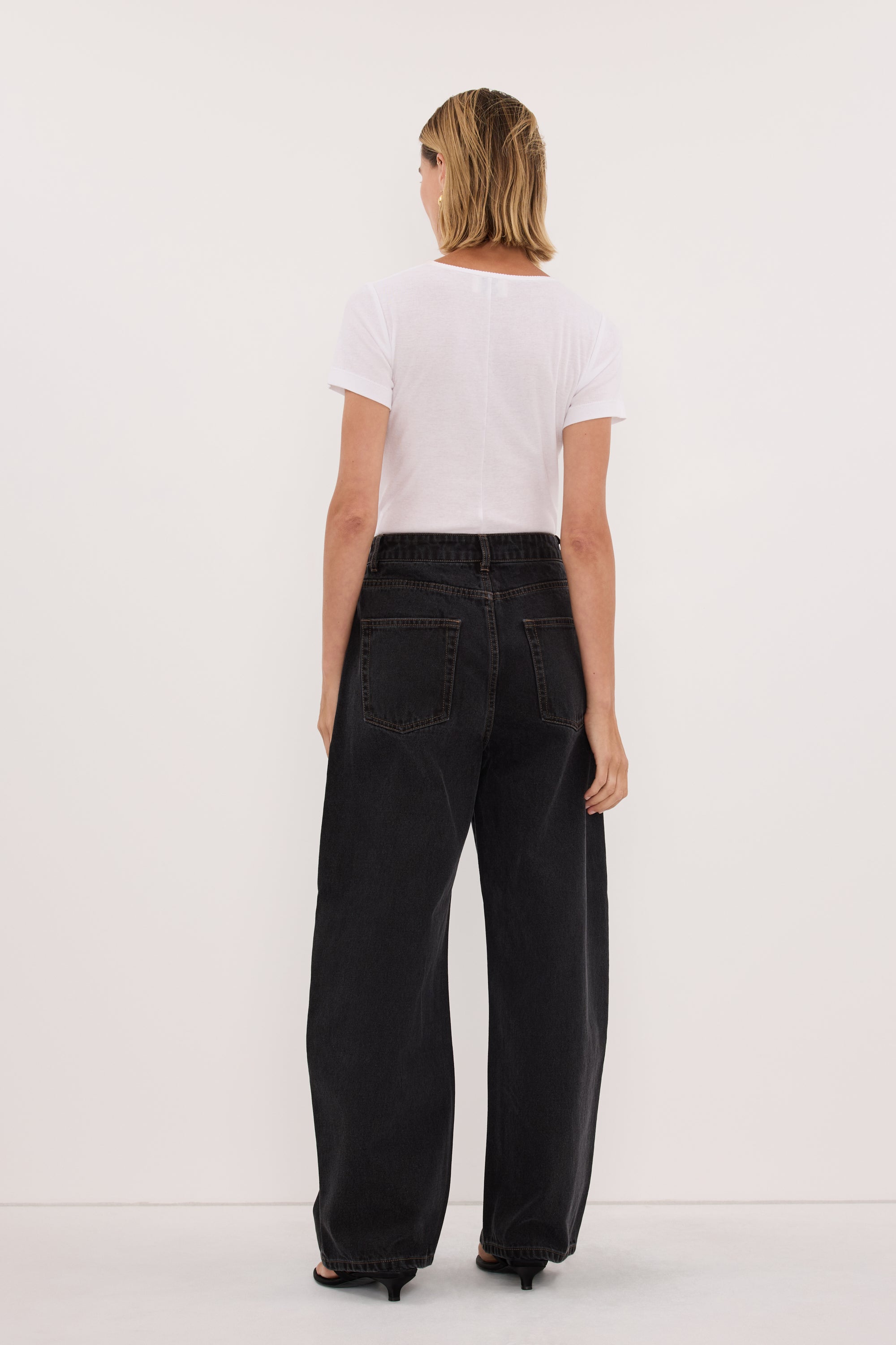 FRANK BLACK RINSE RELAXED JEAN