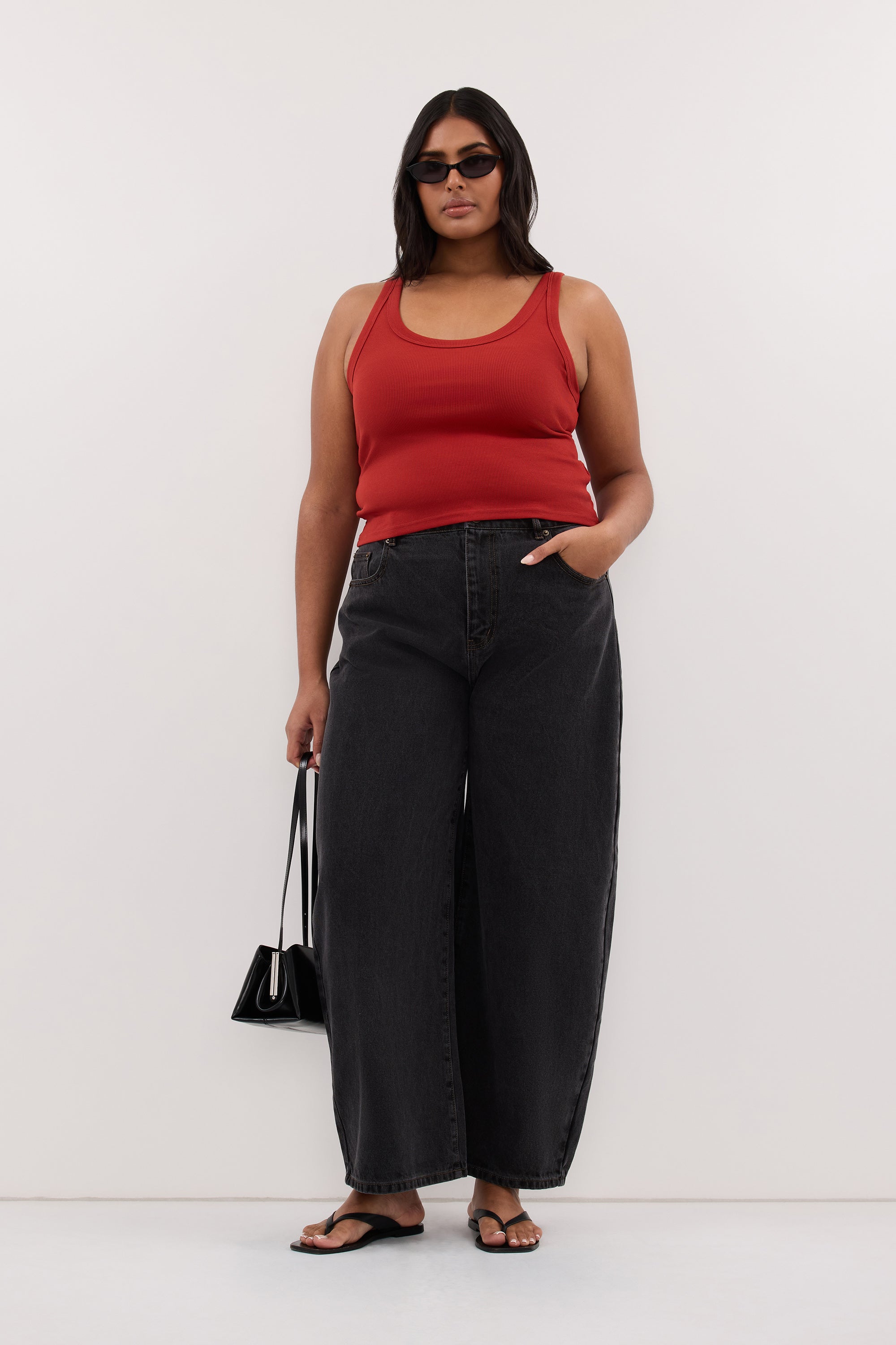 FRANK BLACK RINSE RELAXED JEAN