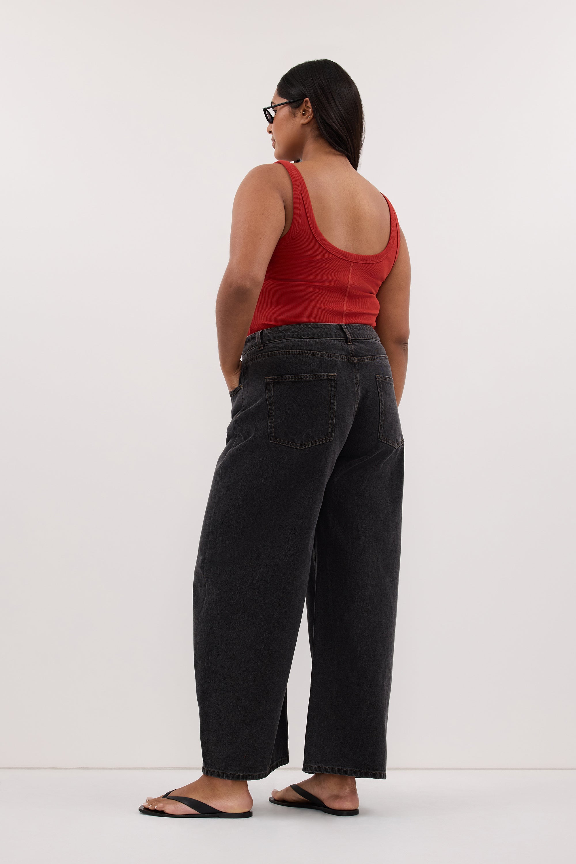 FRANK BLACK RINSE RELAXED JEAN