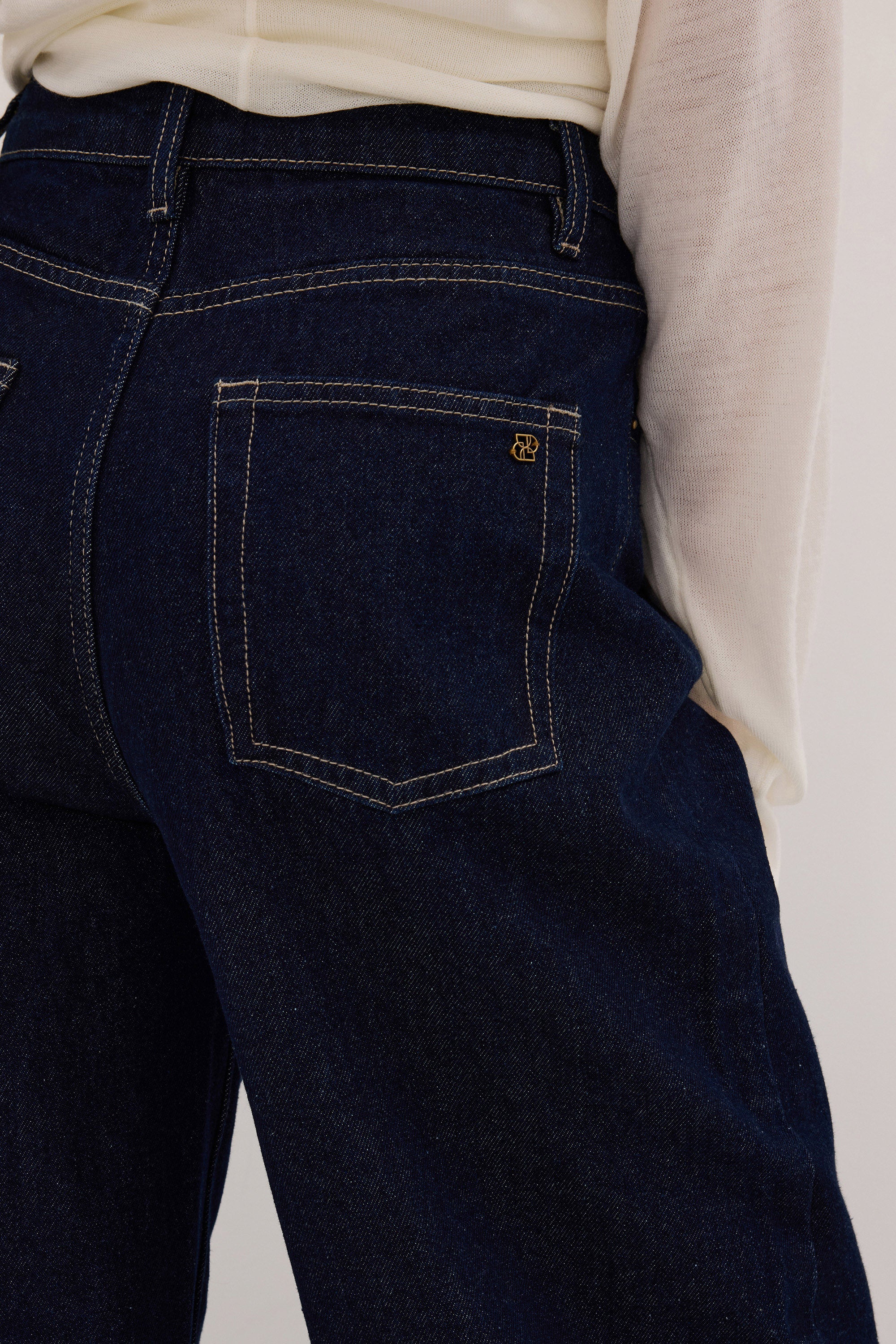 FRANK INDIGO RELAXED BARREL JEAN