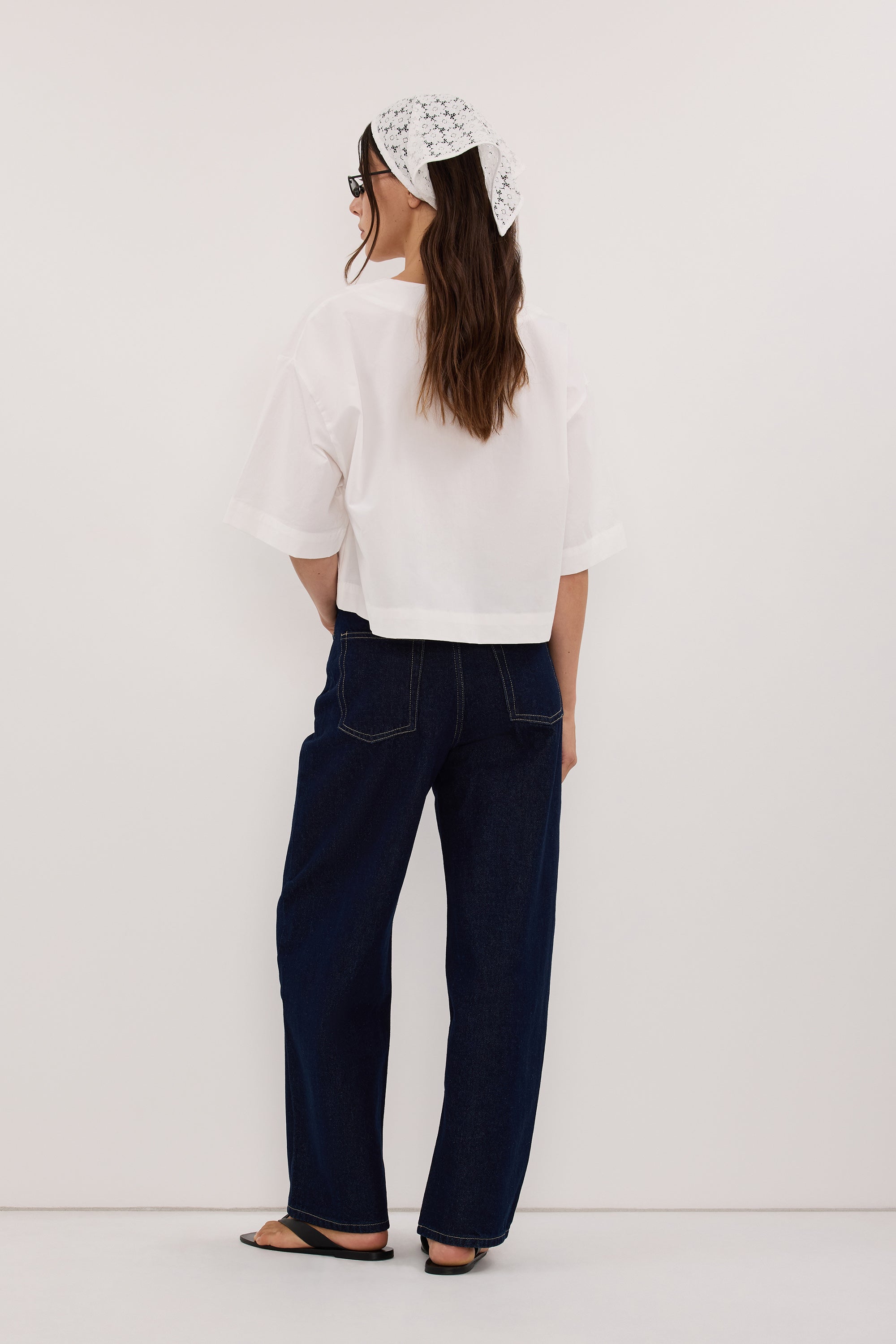 FRANK INDIGO RELAXED BARREL JEAN