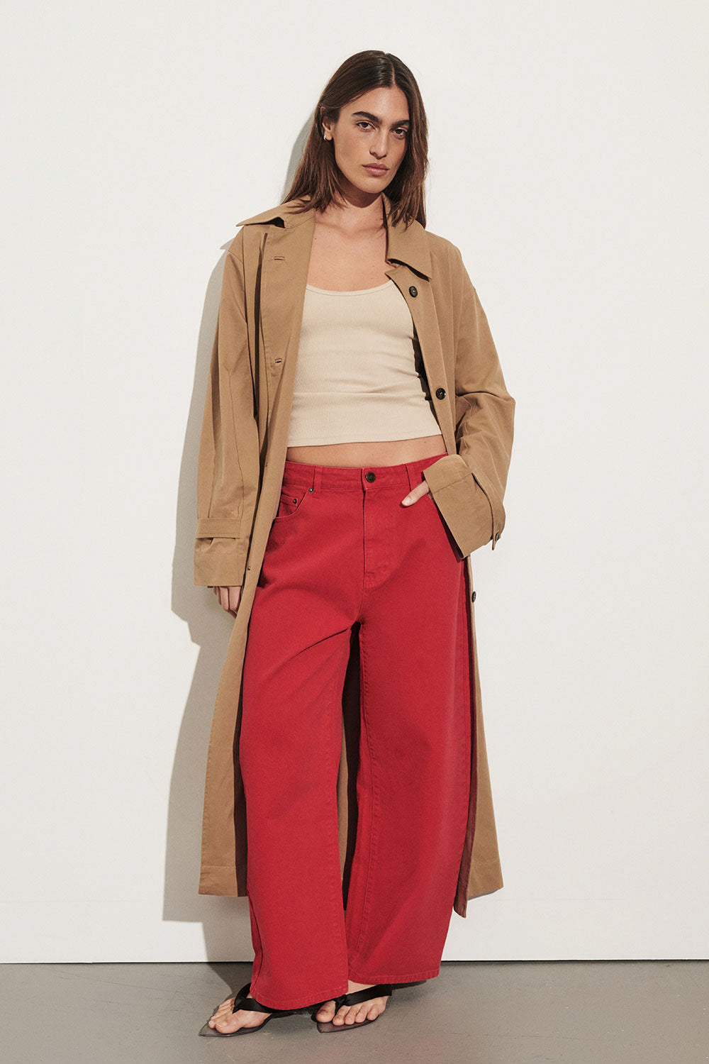 FRANK RED RELAXED JEAN – DISSH