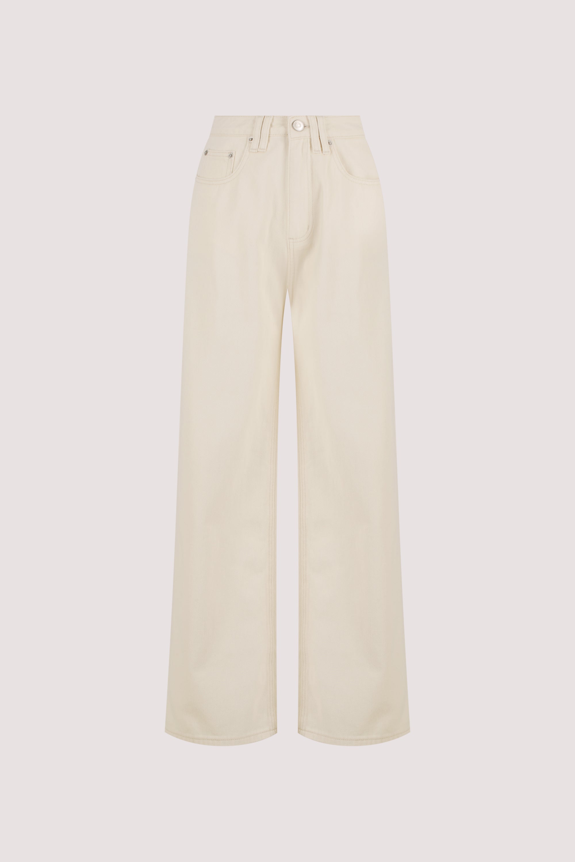 REAGAN 2.0 CREAM SLOUCHY JEAN